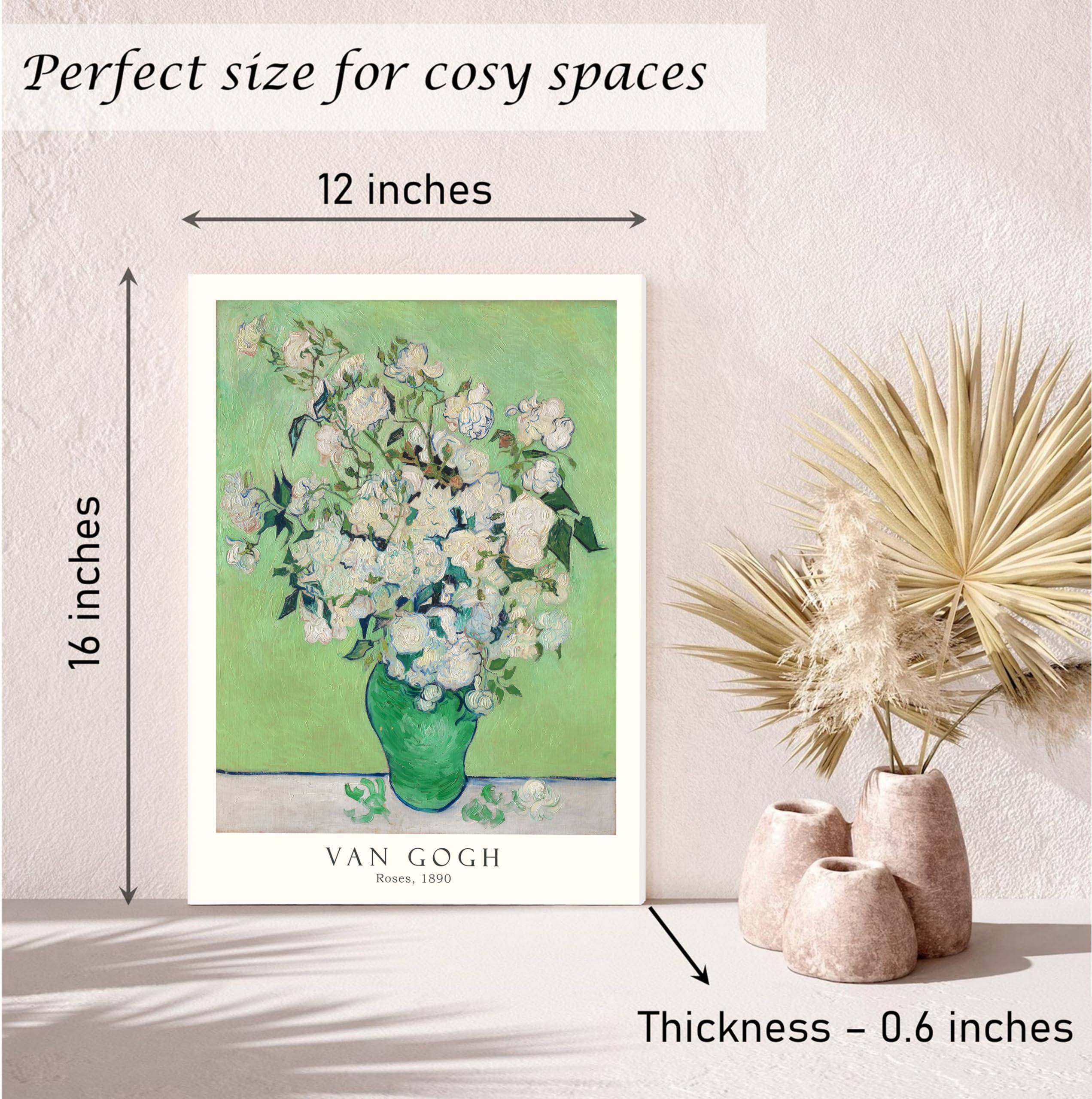 Induslyfe Framed Grass Wall Art Canvas Decor Set Of 3, Matisse Wall Art Framed Prints Posters Mid Century Modern Art, Aesthetic