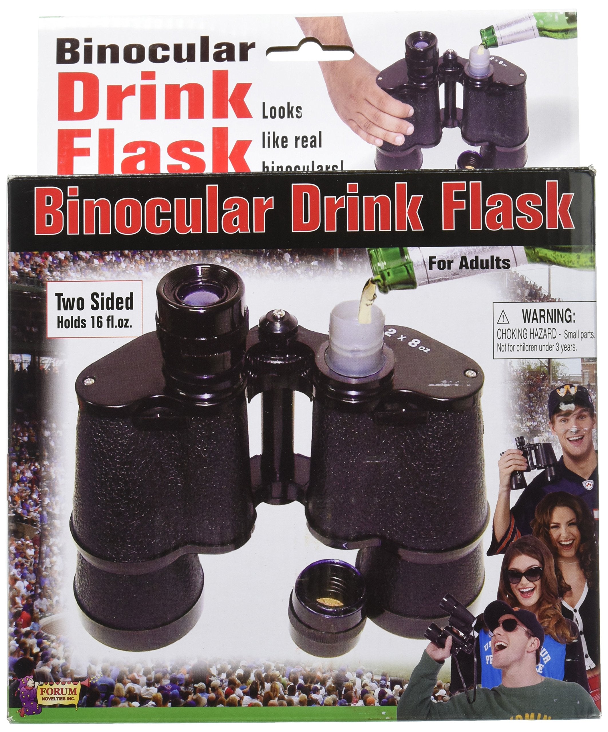Forum Novelties 52943 Double Sided Binocular Flask