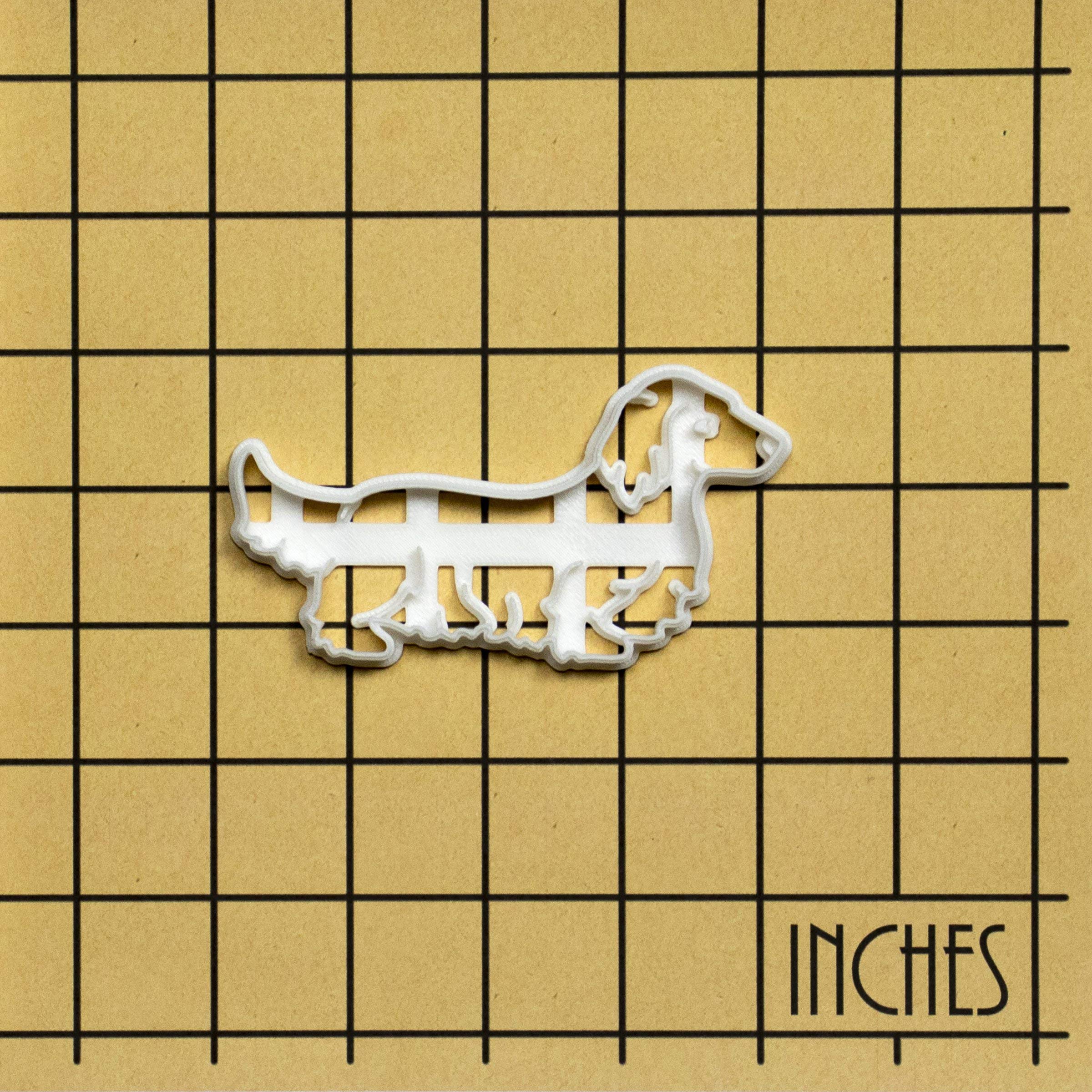 Long Haired Dachshund Body Cookie Cutter, 1 Piece - Bakerlogy