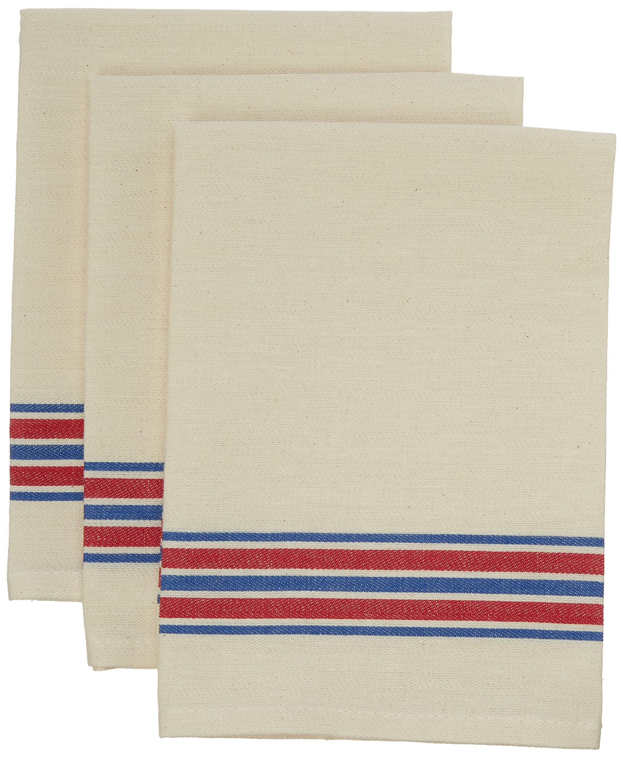 Aunt Martha'S Dish Towels, Americana Herringbone Stripe
