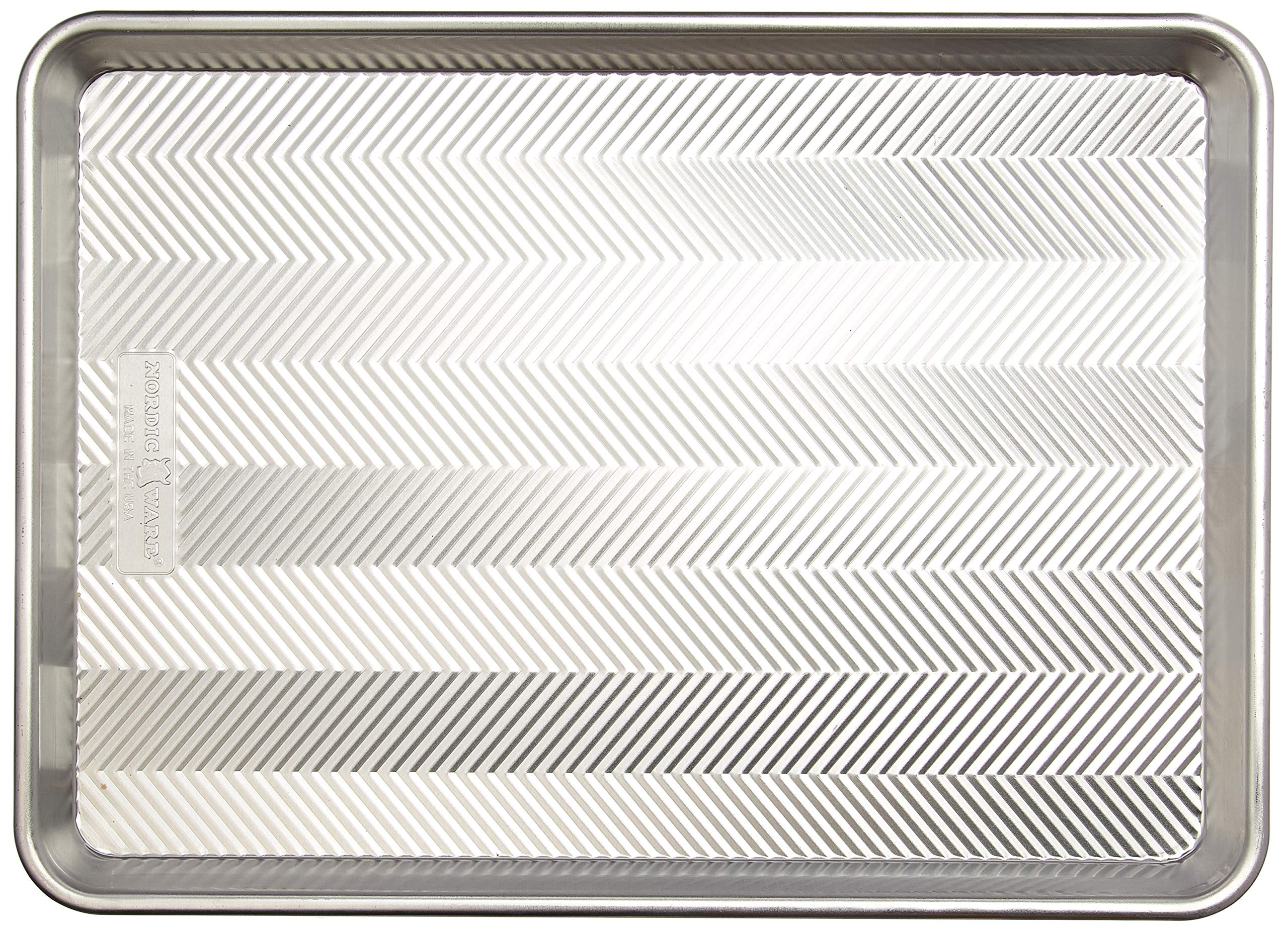 Nordic Ware Prism Baking Pan, Aluminum, 1 Pack, Natural, Model 45372AMZM