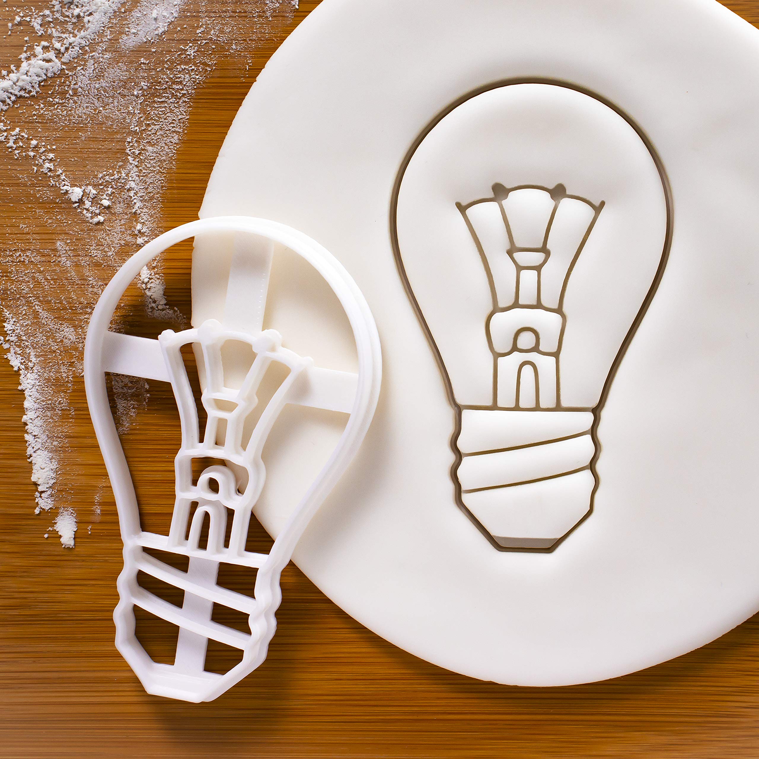 Light Bulb Cookie Cutter, 1 Piece - Bakerlogy