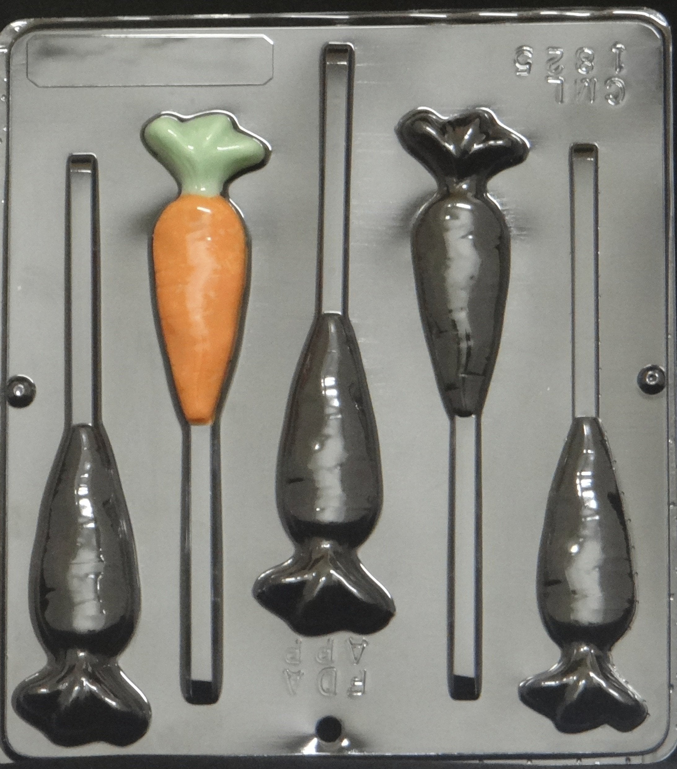 Carrot Chocolate Candy Mold 1825