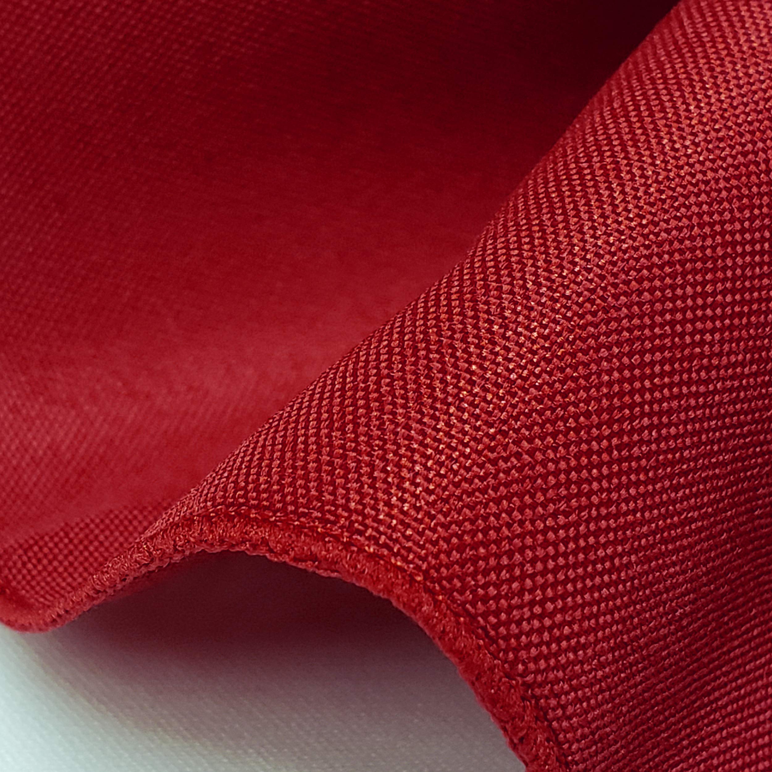 Tablelinensforless 17X17 Inch Polyester Cloth Napkins, Set Of 12 (Cherry Red)