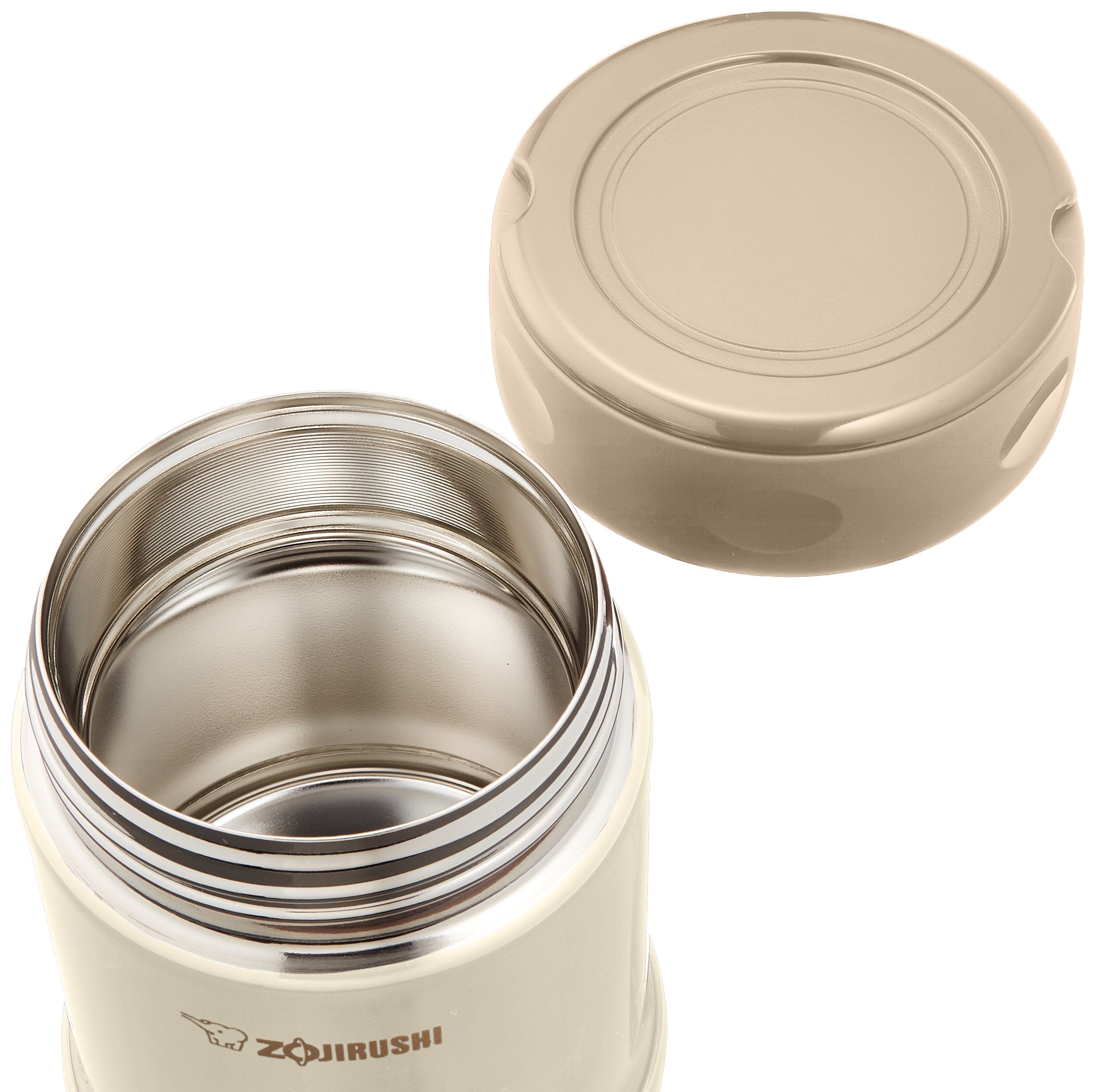 Zojirushi Sw-Ee35-Cc Stainless Steel Food Jar, 11.8 Fl Oz (350 Ml), Cream