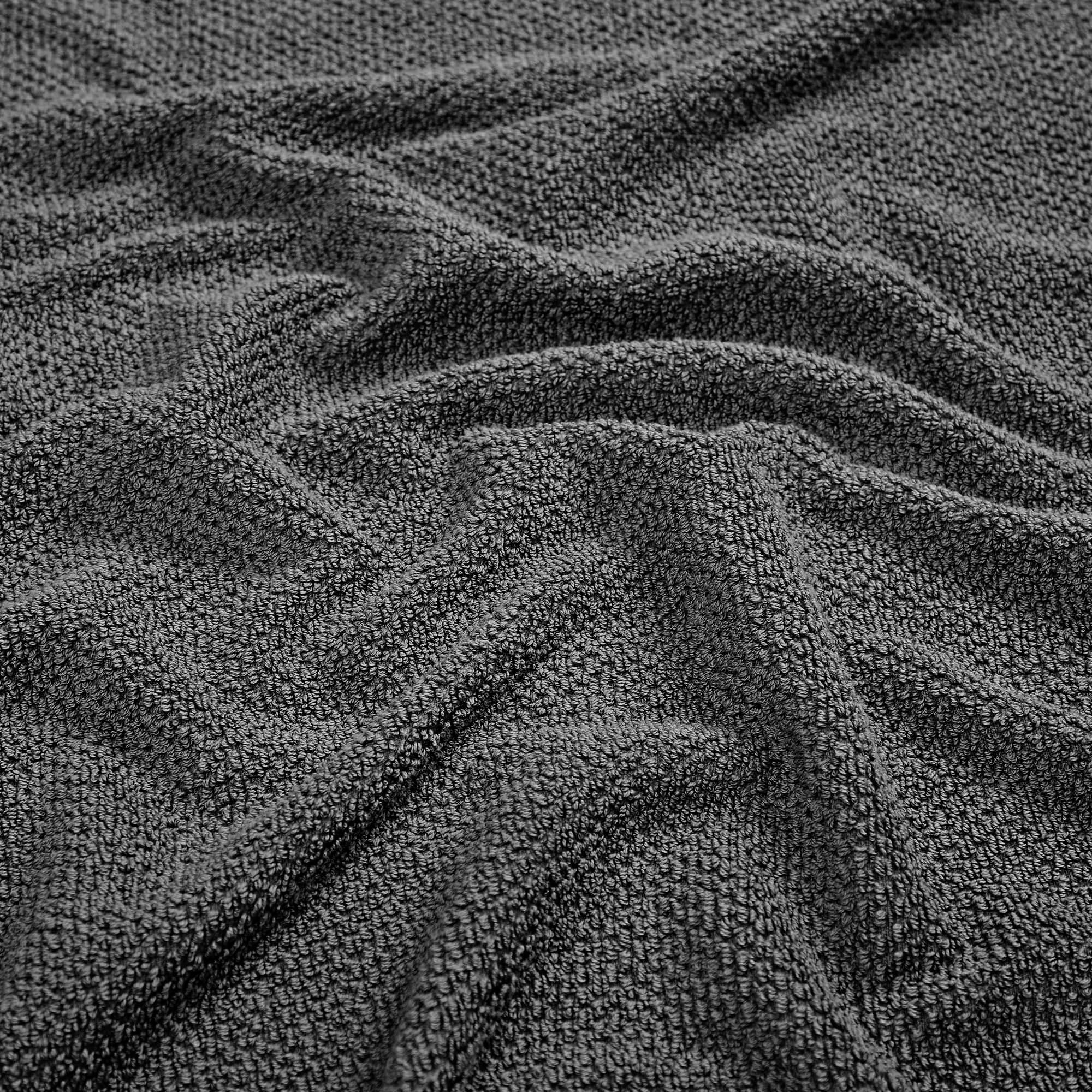 Dark Grey Bath Towel - 100% Cotton 54X27 Towel - Absorbent, Quick-Drying, Durable Bath Towels For Bathroom Decor - Low-Twist, Tw