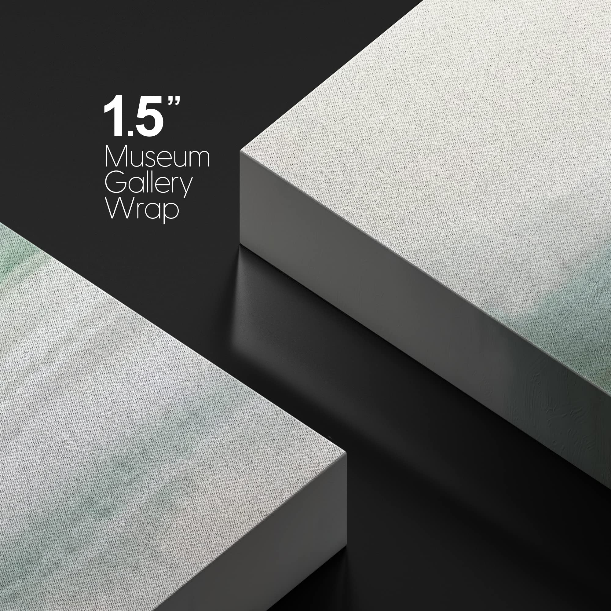 Wall26 Canvas Print Wall Art Pastel Beach Wave Ocean Crane Bird Nature Wilderness Illustrations Modern Art Decorative Multicolor