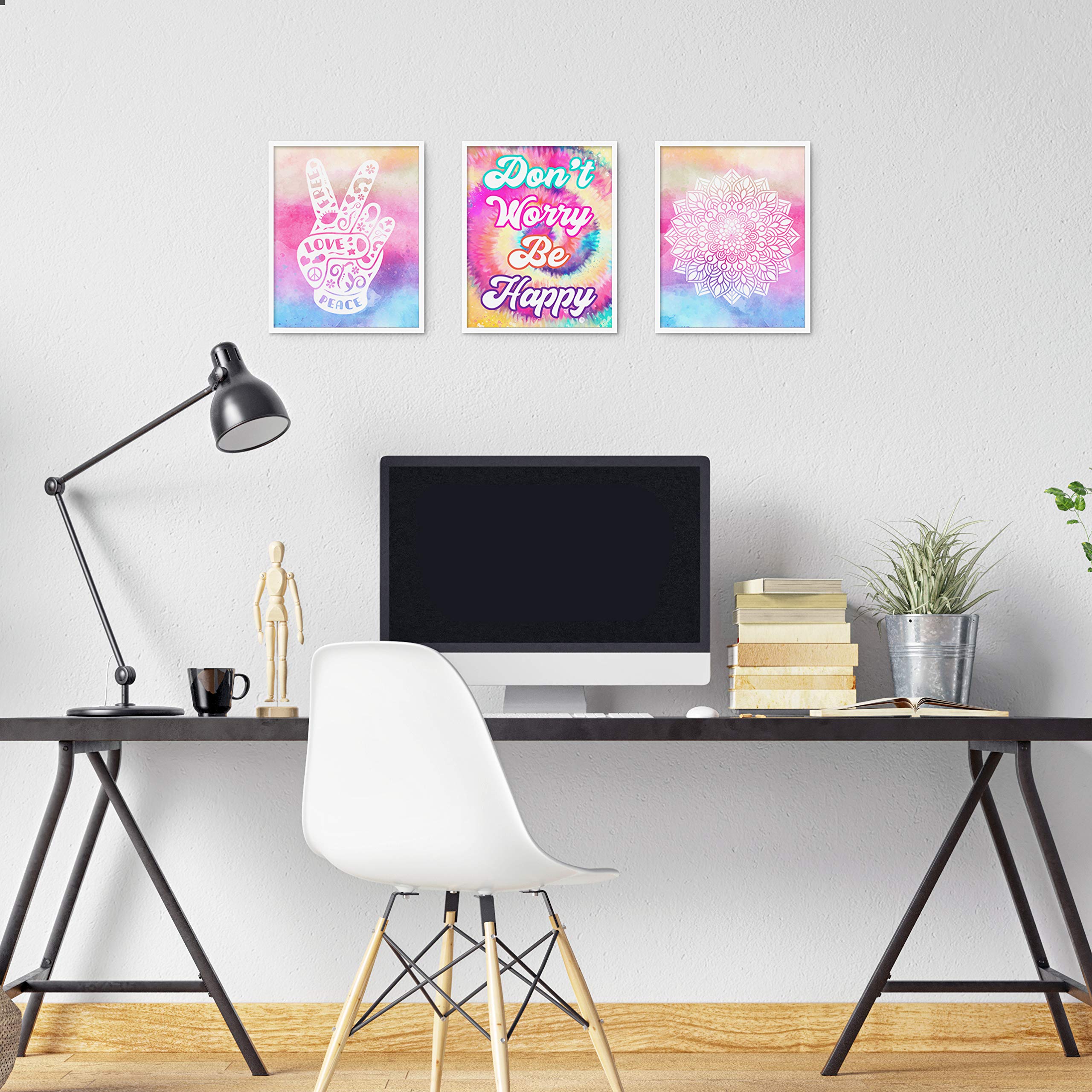 Teen Girl Room Wall Decor Art Prints - (Unframed 8 X 10) Inspirational Wall Art, Motivational Quotes Posters For Kids, Tween Wom