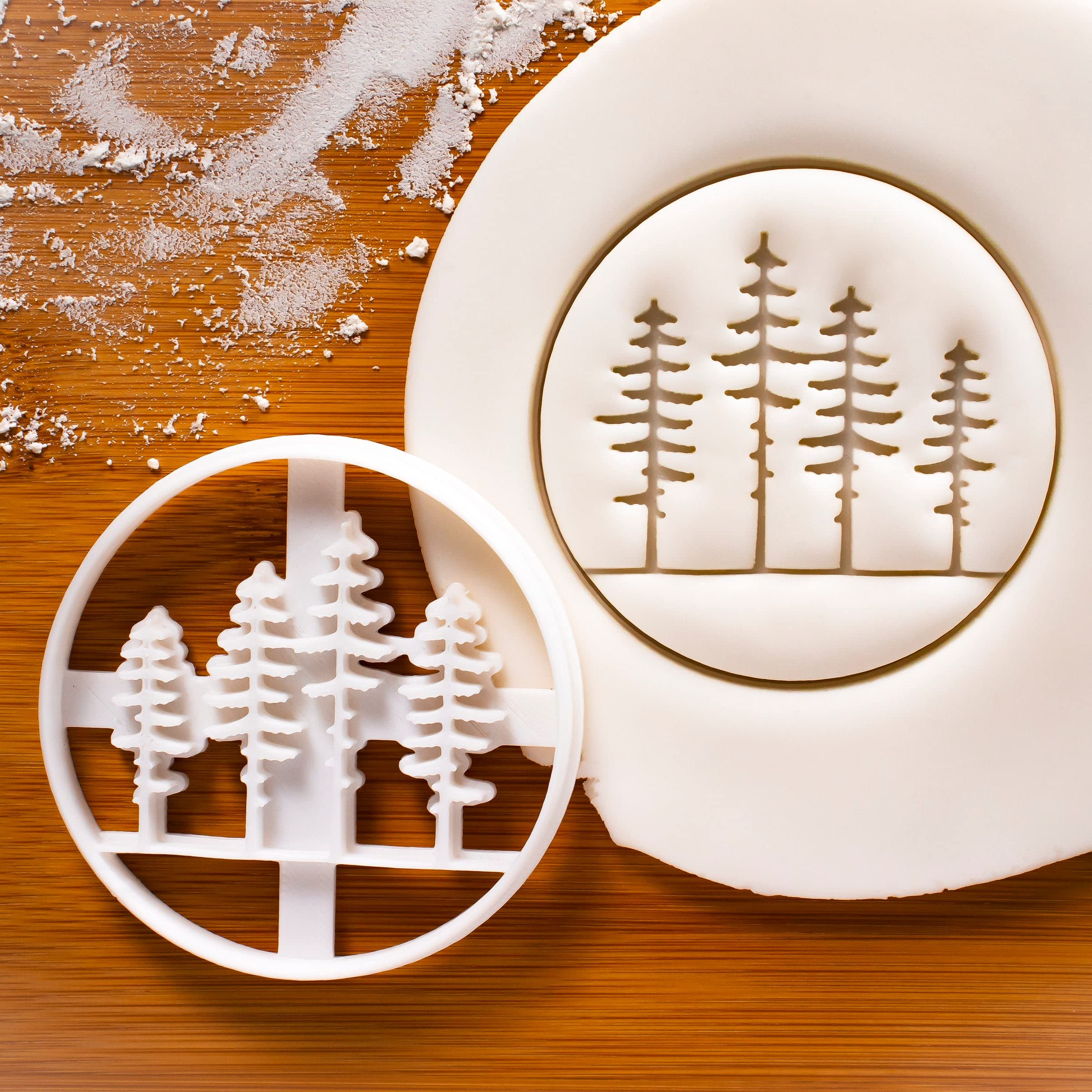 Pine Tree Forest Cookie Cutter, 1 Piece - Bakerlogy