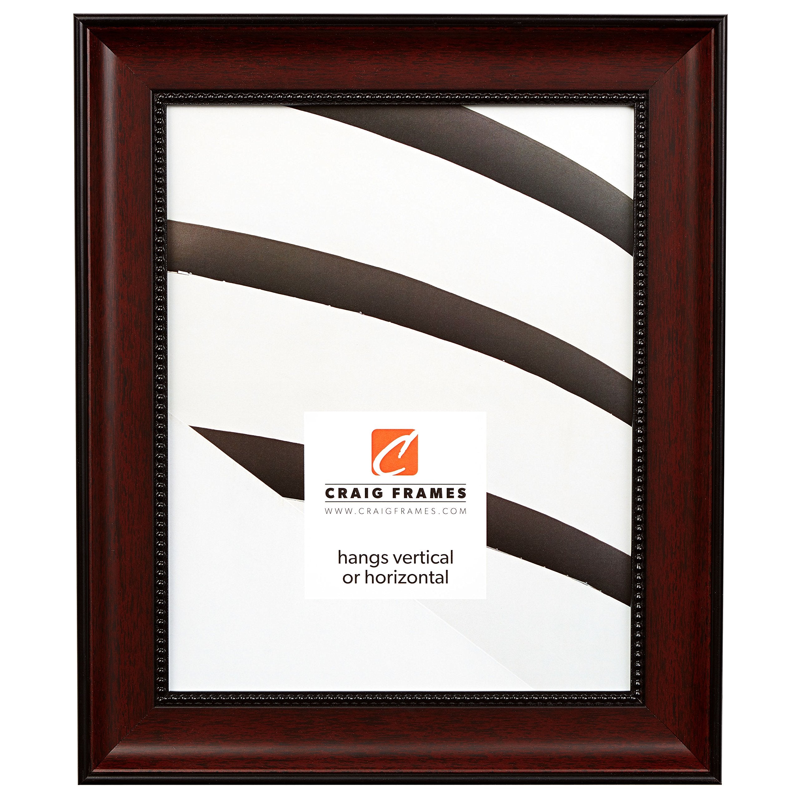 Craig Frames Annesbury, 4x6 Picture Frame, Smooth Mahogany