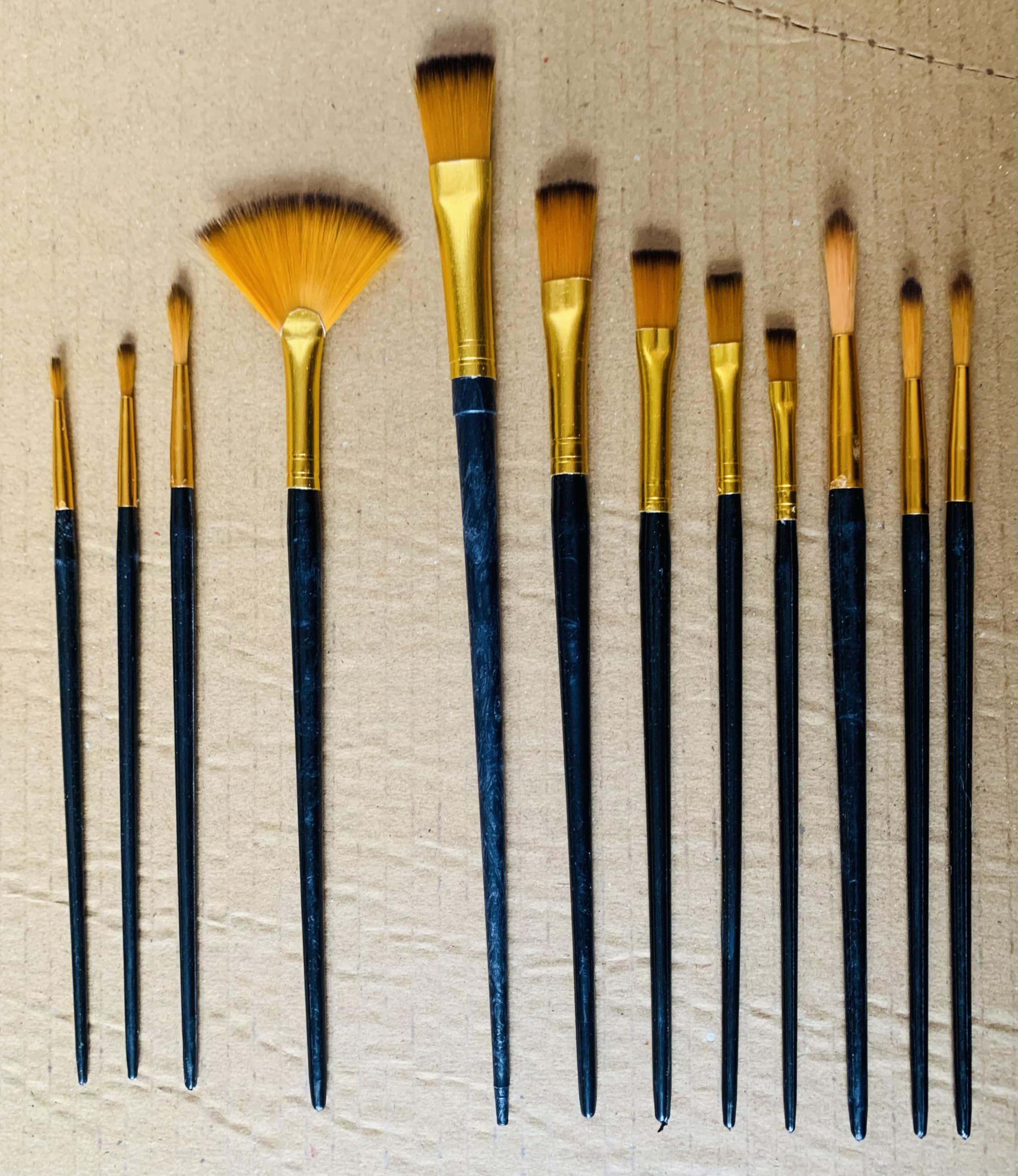 Shoaib Cake Decorating Fondant Art Pastry Brush Set, Nylon