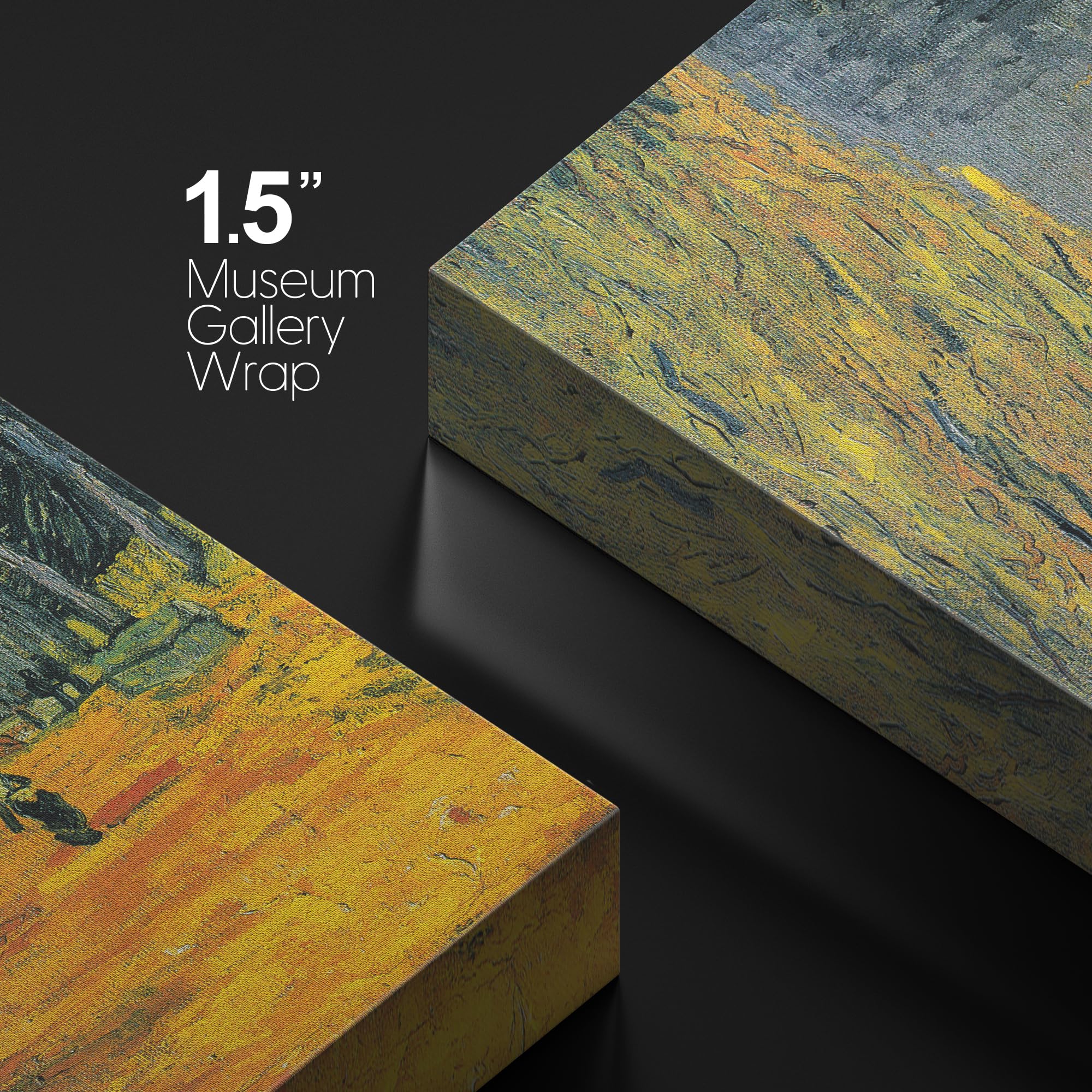 Wall26 Canvas Print Wall Art Les Alyscamps By Master Artist Vincent Van Gogh Nature Wilderness Illustrations Fine Art Relax/Calm