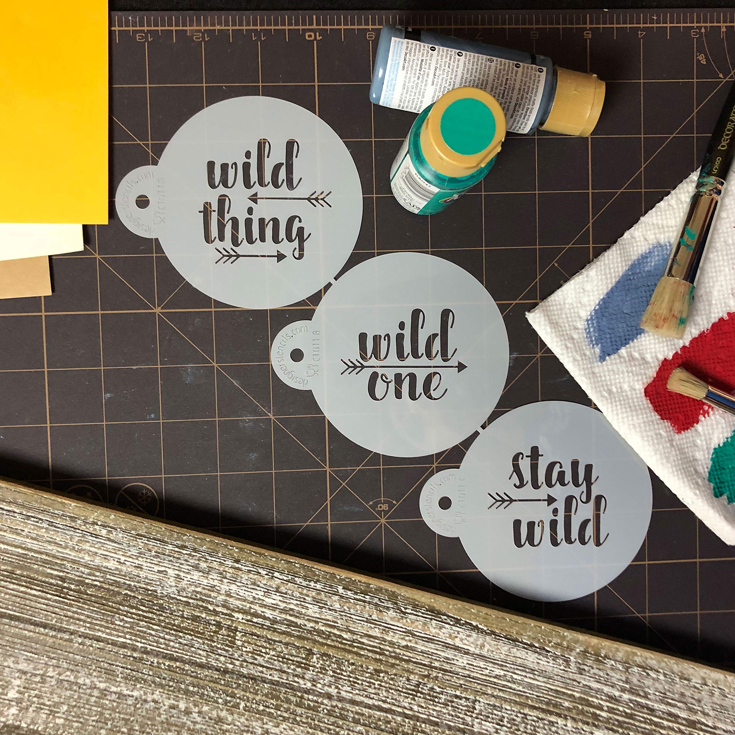 Wild Thing Cookie Stencil Set C1011 By Designer Stencils
