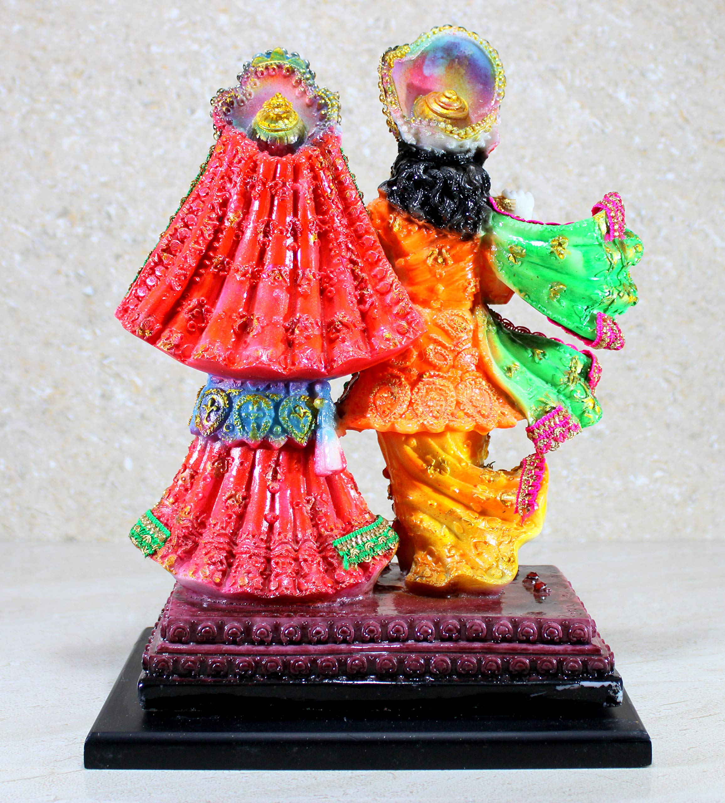 ESPLANADE - Radha Krishna Kishan Murti Idol Statue Sculpture - Resin (Radha Krishna Standing)