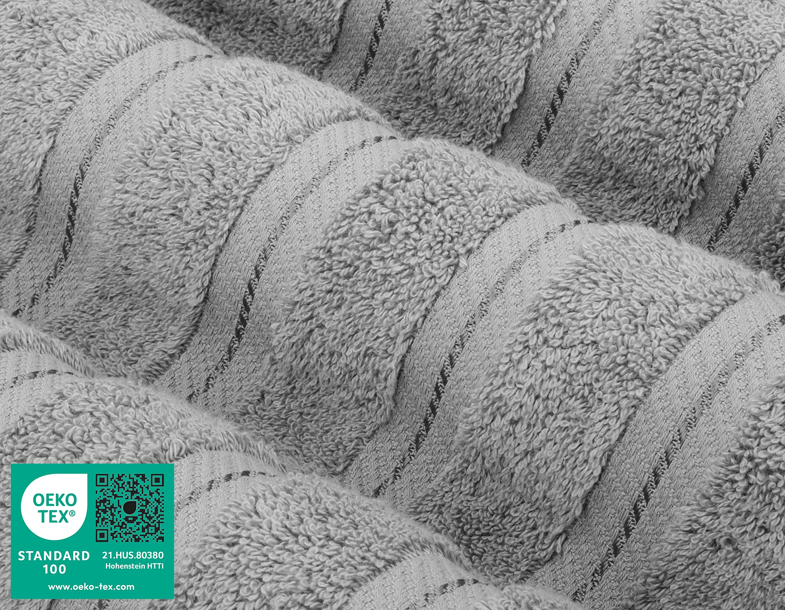 American Soft Linen Jumbo Large 100% Turkish Cotton 35 in 70 in  Bath Towel Sheets for Bathroom  Light Grey