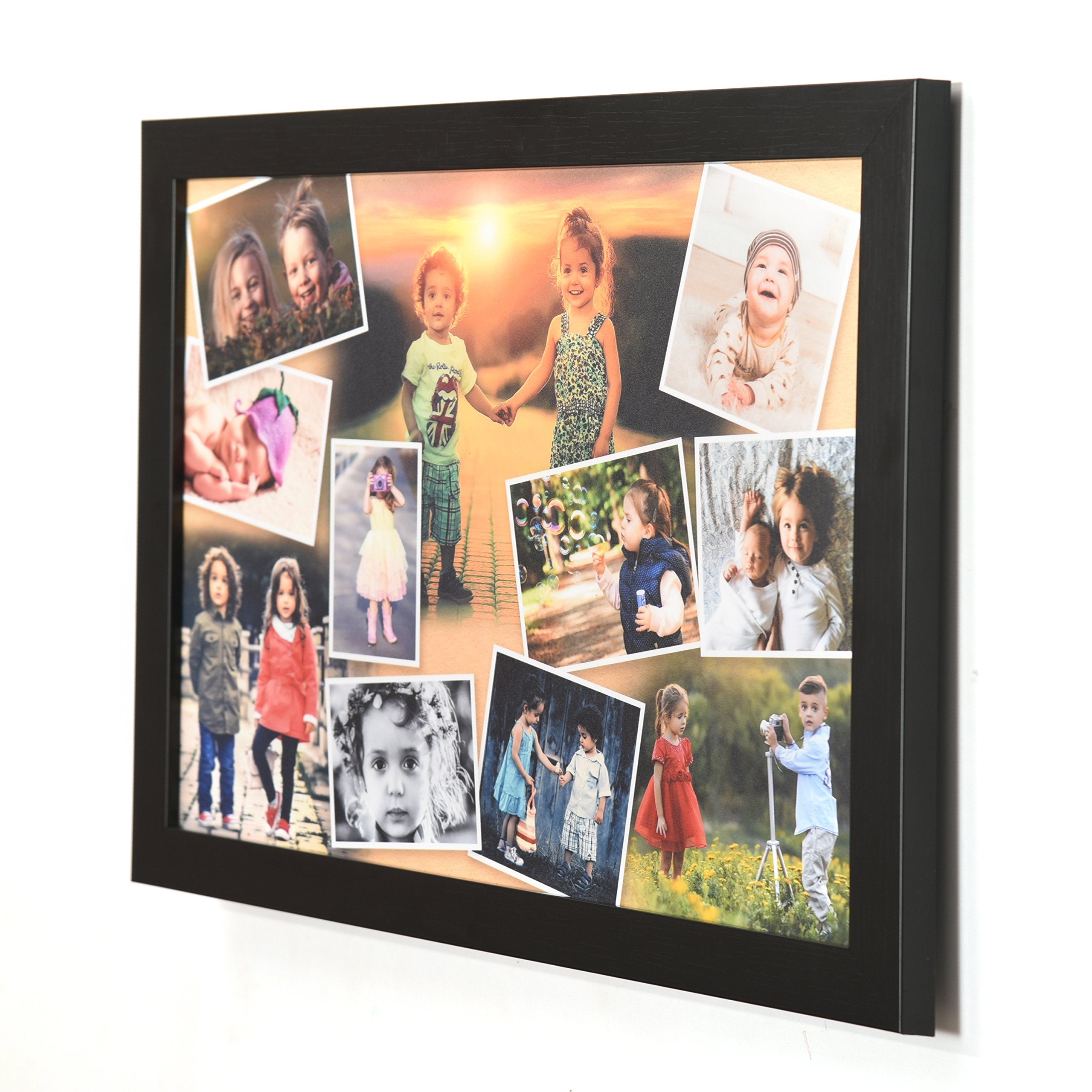 Ajanta Royal Synthetic Poly Wood Personalized Photo Rectangular Frames For Wall Decoration Large And Wall Hanging For Living Roo