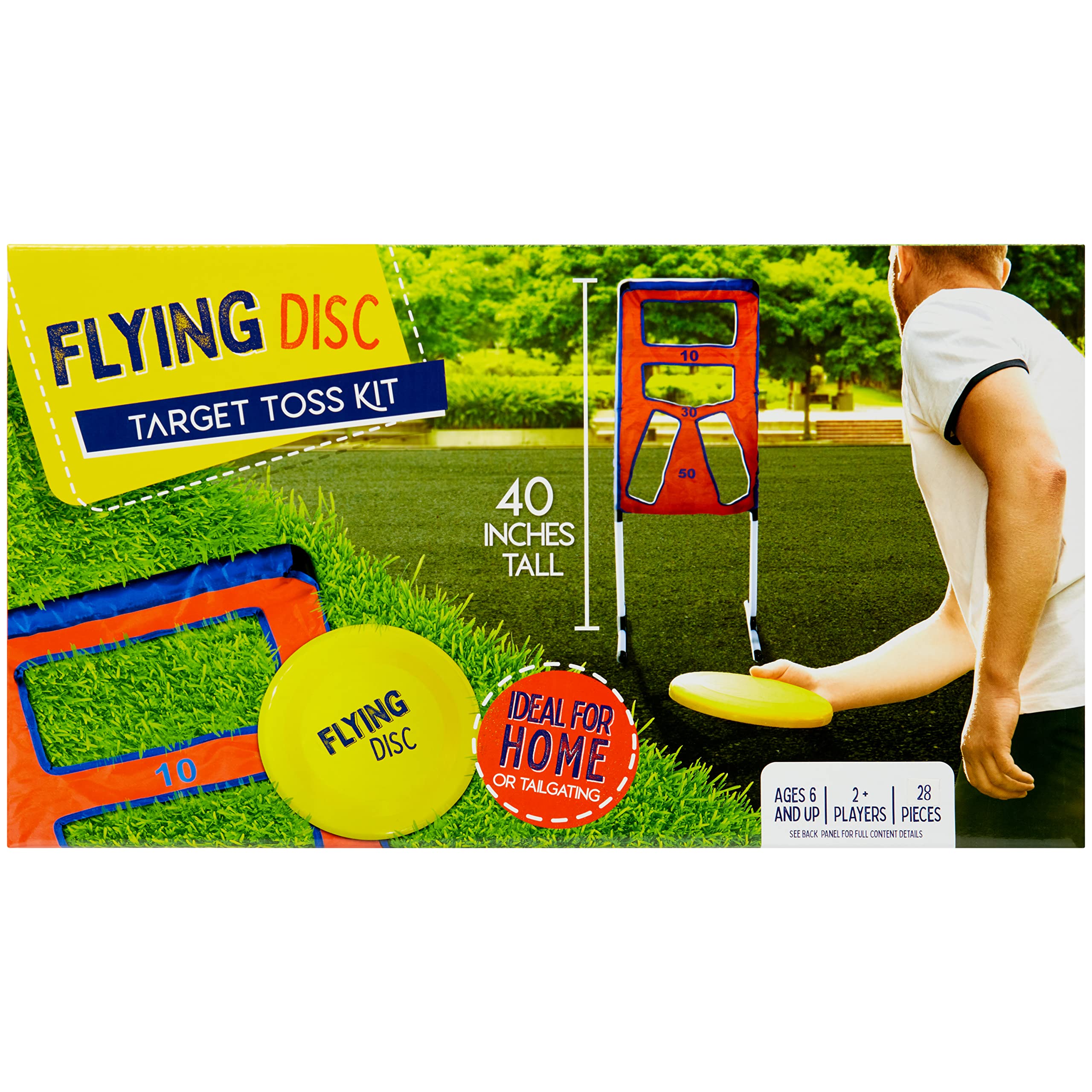 Flying Disc Target Toss Outdoor Family Game