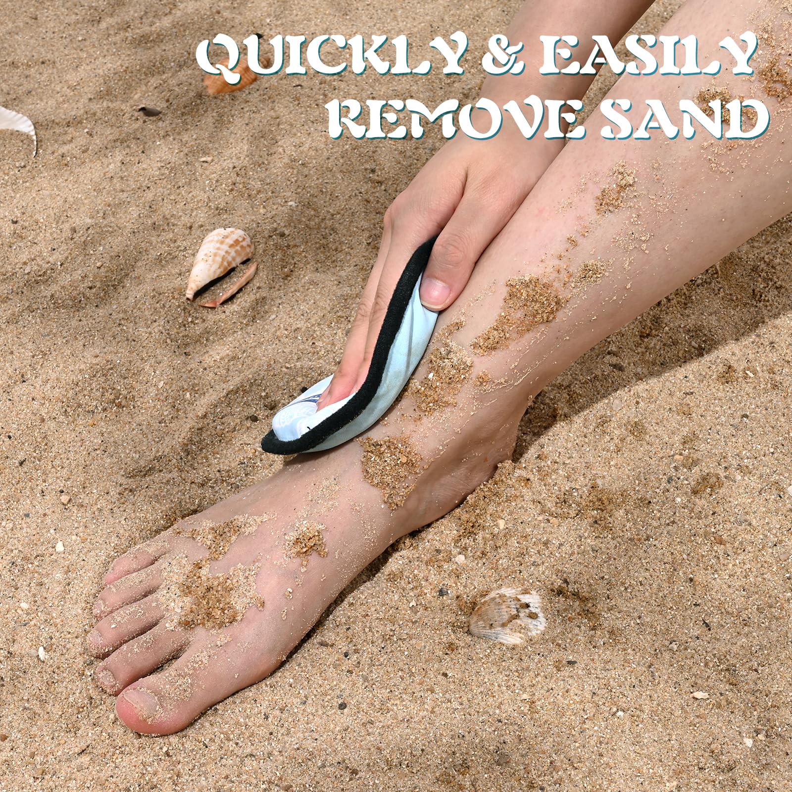 Uspring Sand Remover For Beach, Sandscreen Sand Remover Beach Essentials, Sand Removal Bag, Beach Accessories, Vacation Essentia