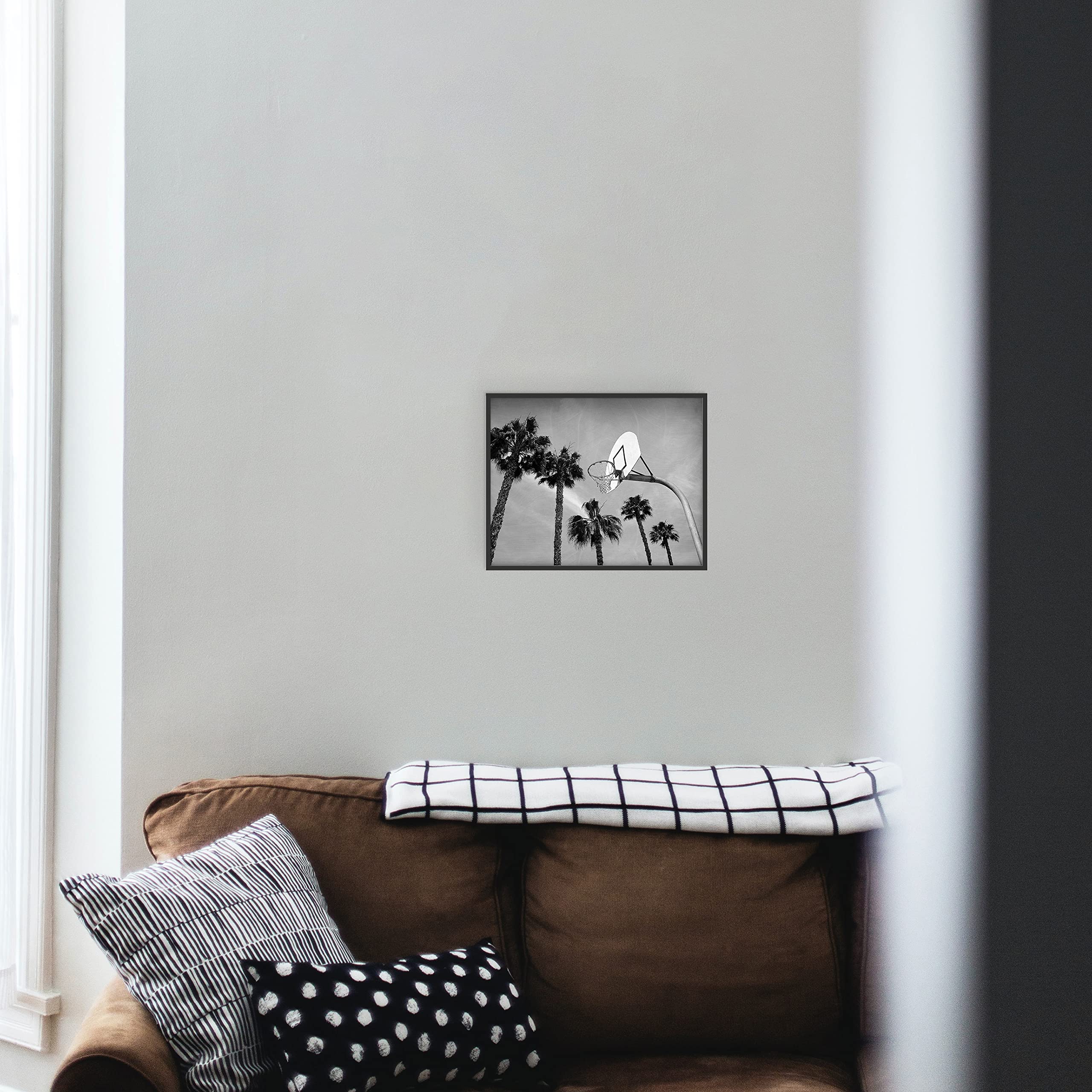 Basketball Wall Art Prints - Single (11X14) Unframed Poster Photos - Bedroom - Man Cave Decor Kids Bedroom Gift Idea - Black And