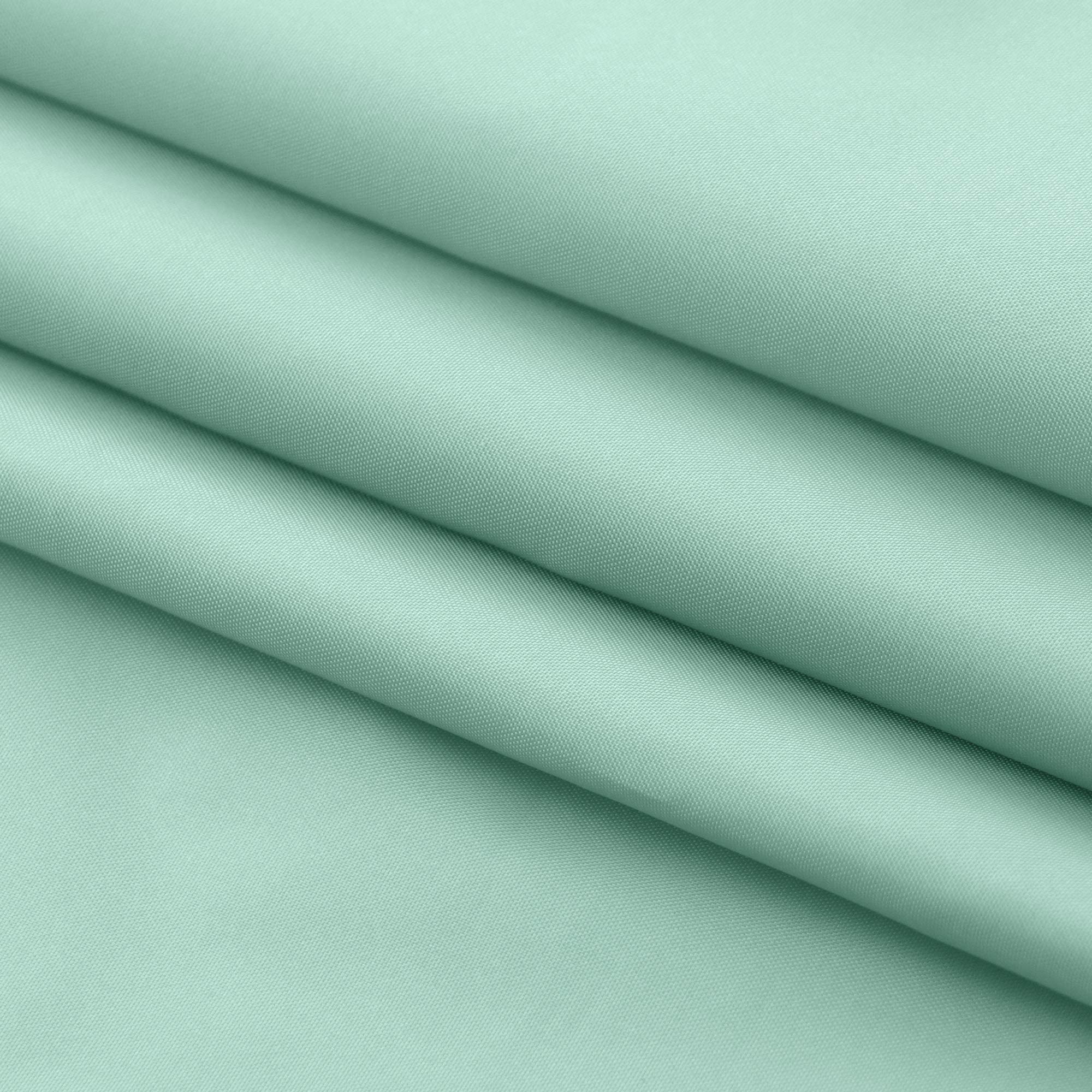 Eurcross Green Fabric Shower Curtain Liner Extra Long 72 X 84 Inches,Water-Repellent Medium Weight Cloth Shower Curtains For Bat