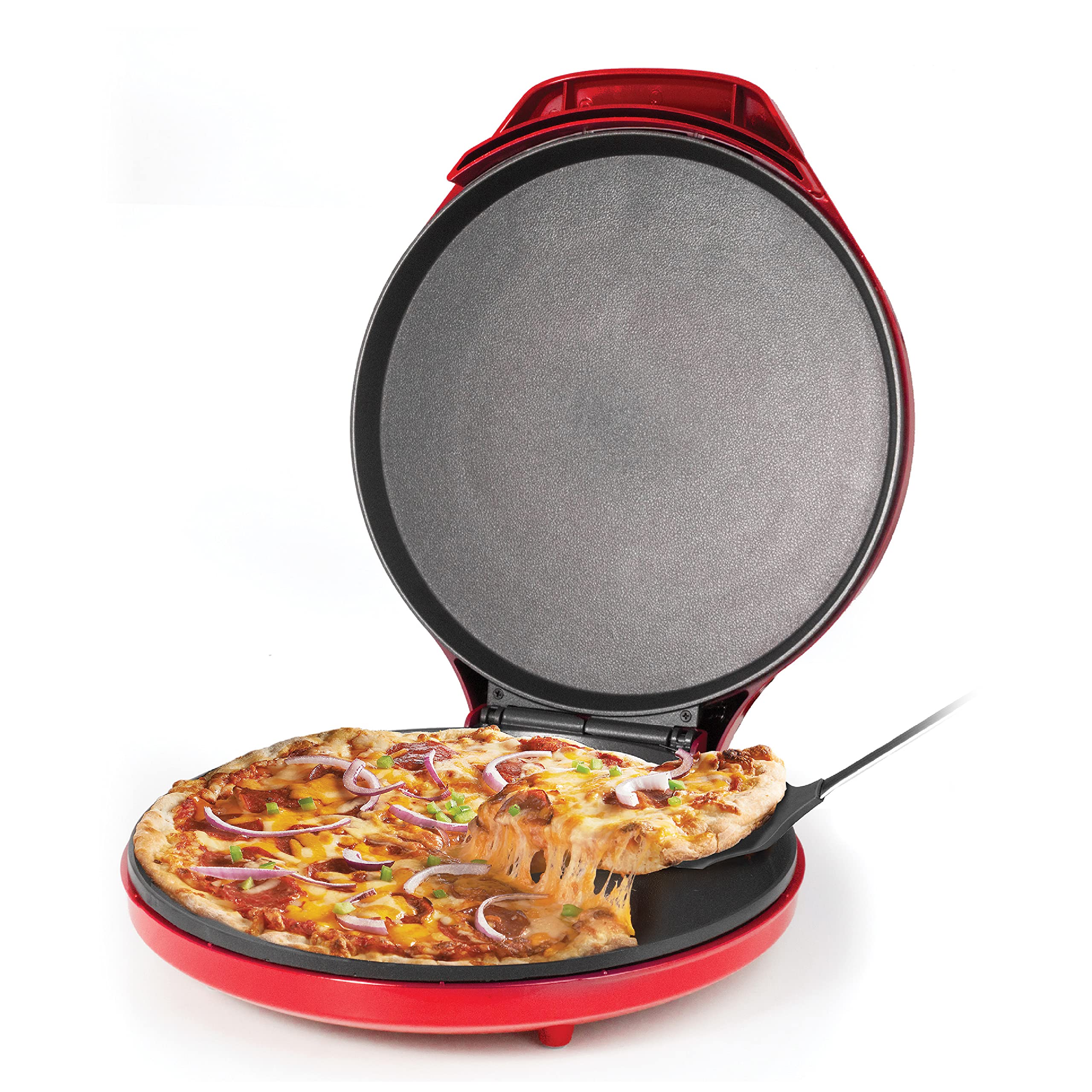 Betty Crocker Countertop Pizza Maker, 1440-Watt Pizza Maker Machine For Home, Bc-2958Cr