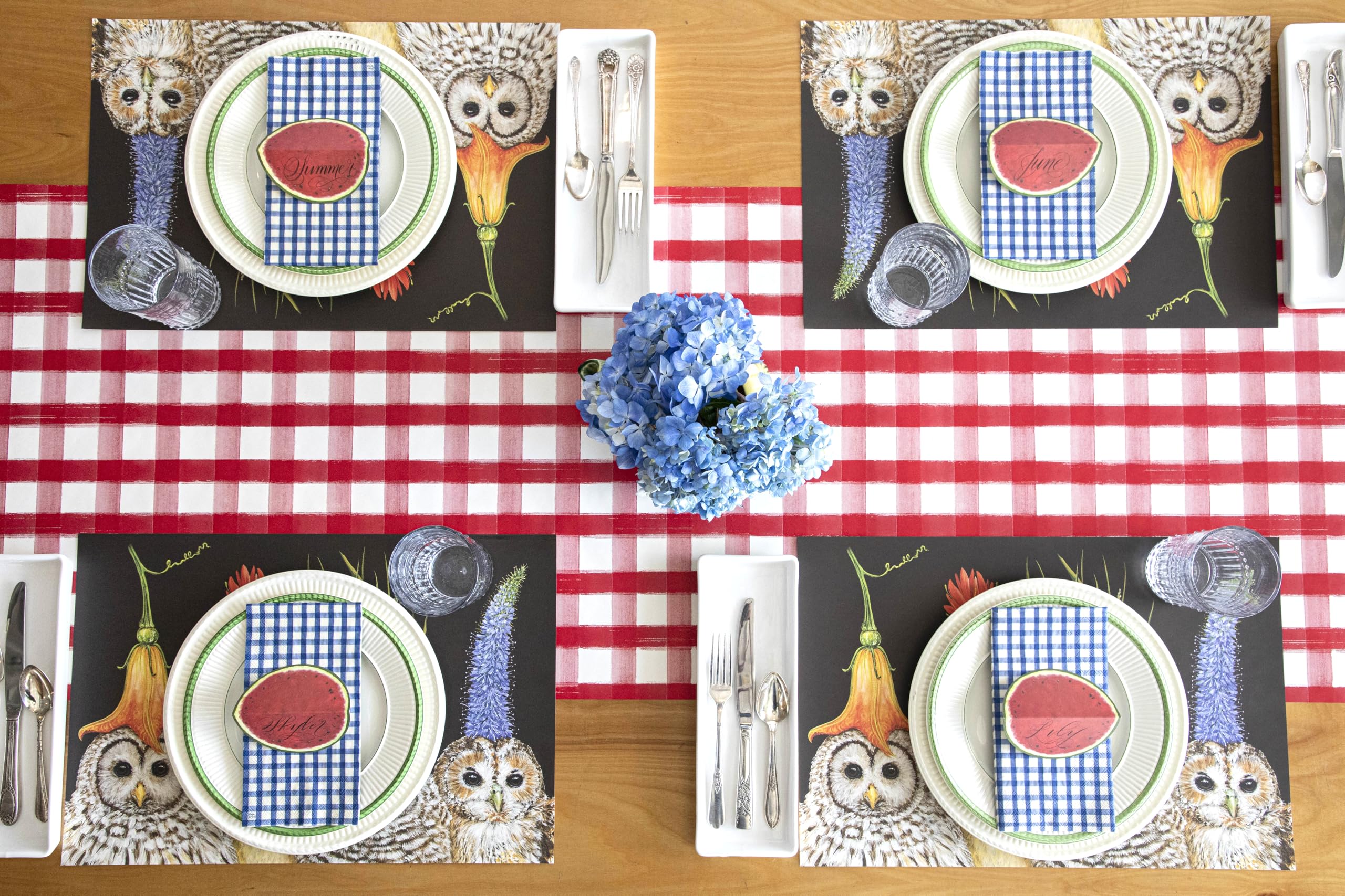 Baby Owls Paper Placemat 24 Sheets Vicki Sawyer American Made