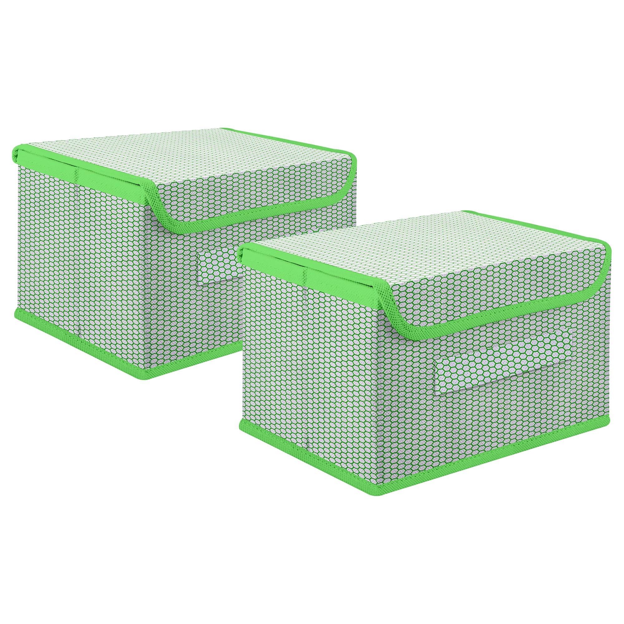 Amazon Brand  Solimo Small Drawer Storage Box | NonWoven Clothes Organizer | Storage Box With Handle | For Clothes And Toys (G