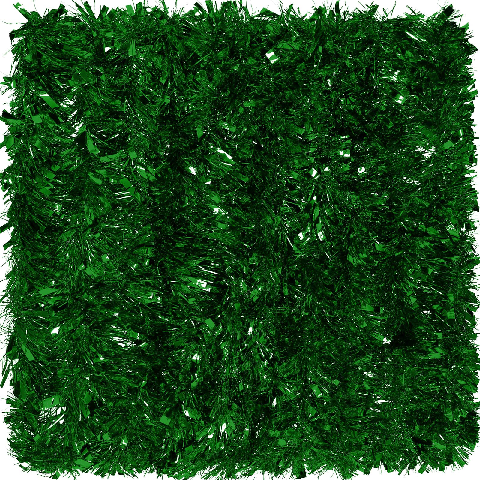 39.4 Feet Green Christmas Tinsel Garland Metallic Twist Garland Shiny Hanging Ornaments for Christmas Tree Party Supplies Indoor