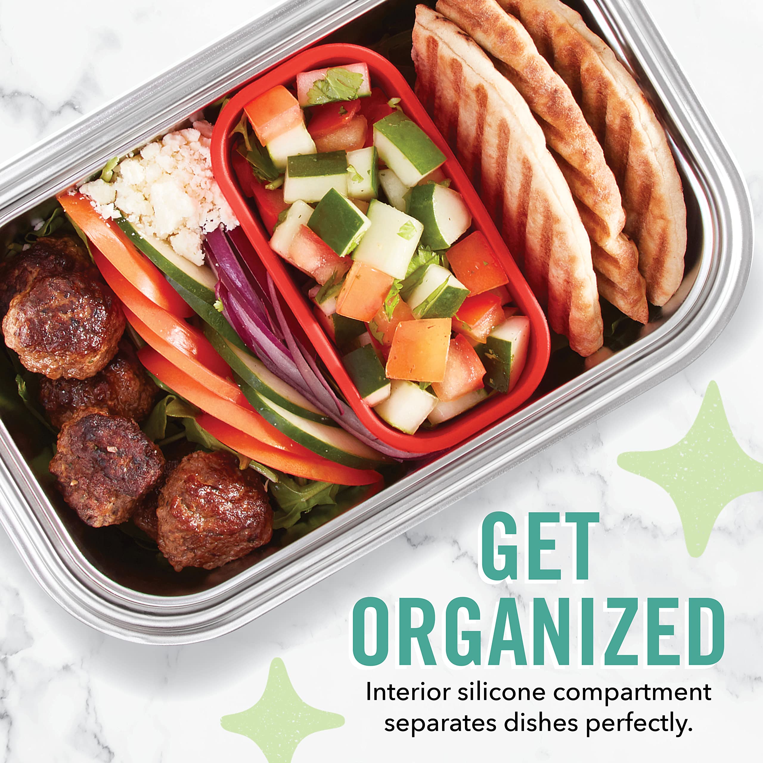 Dash The Fit Cook X Stainless Steel Lunch Box