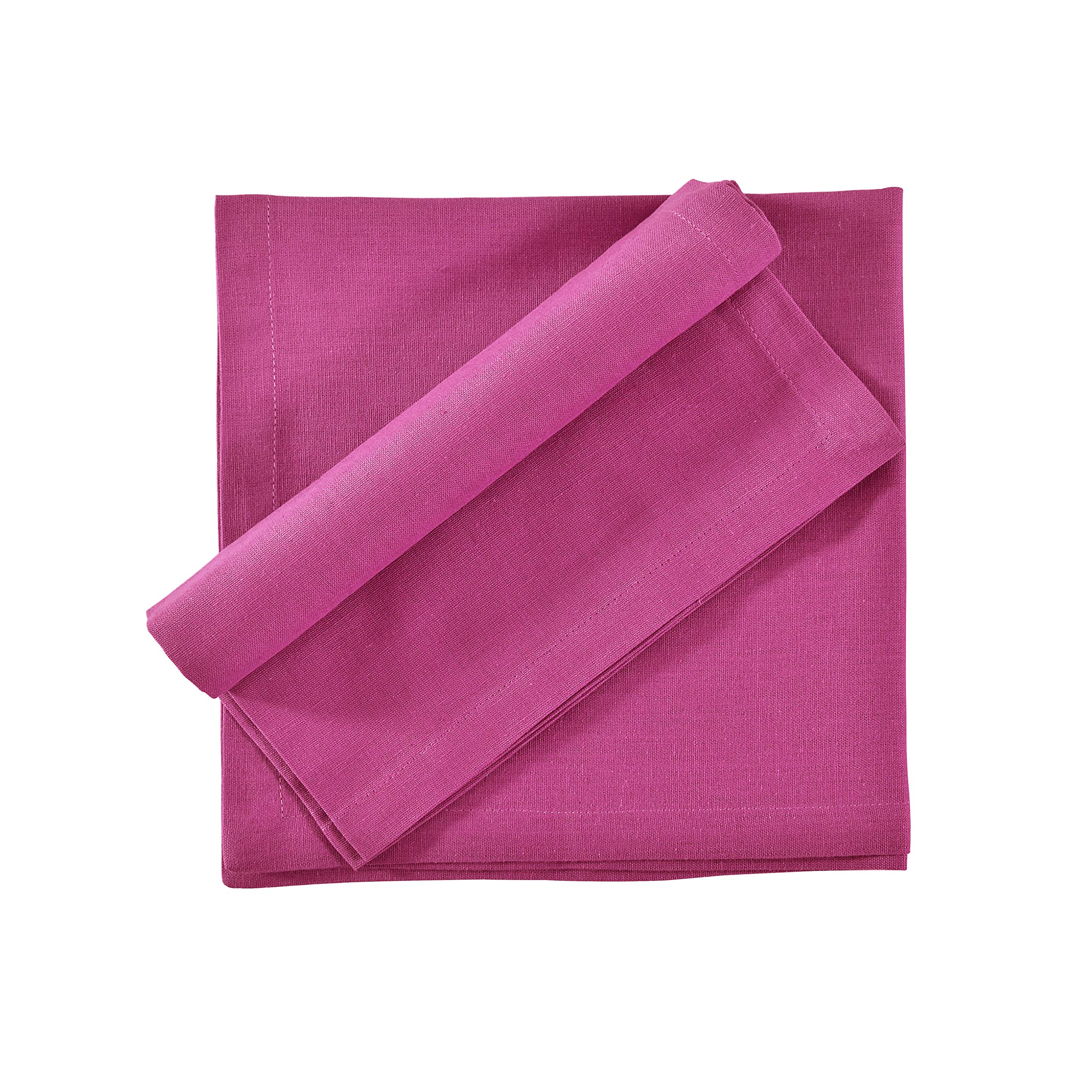 Fingercraft Dinner Cloth Napkins, Cotton Linen Blend Fabric 12 Pack Easter Special, Premium Quality, Mitered Corners For Every D
