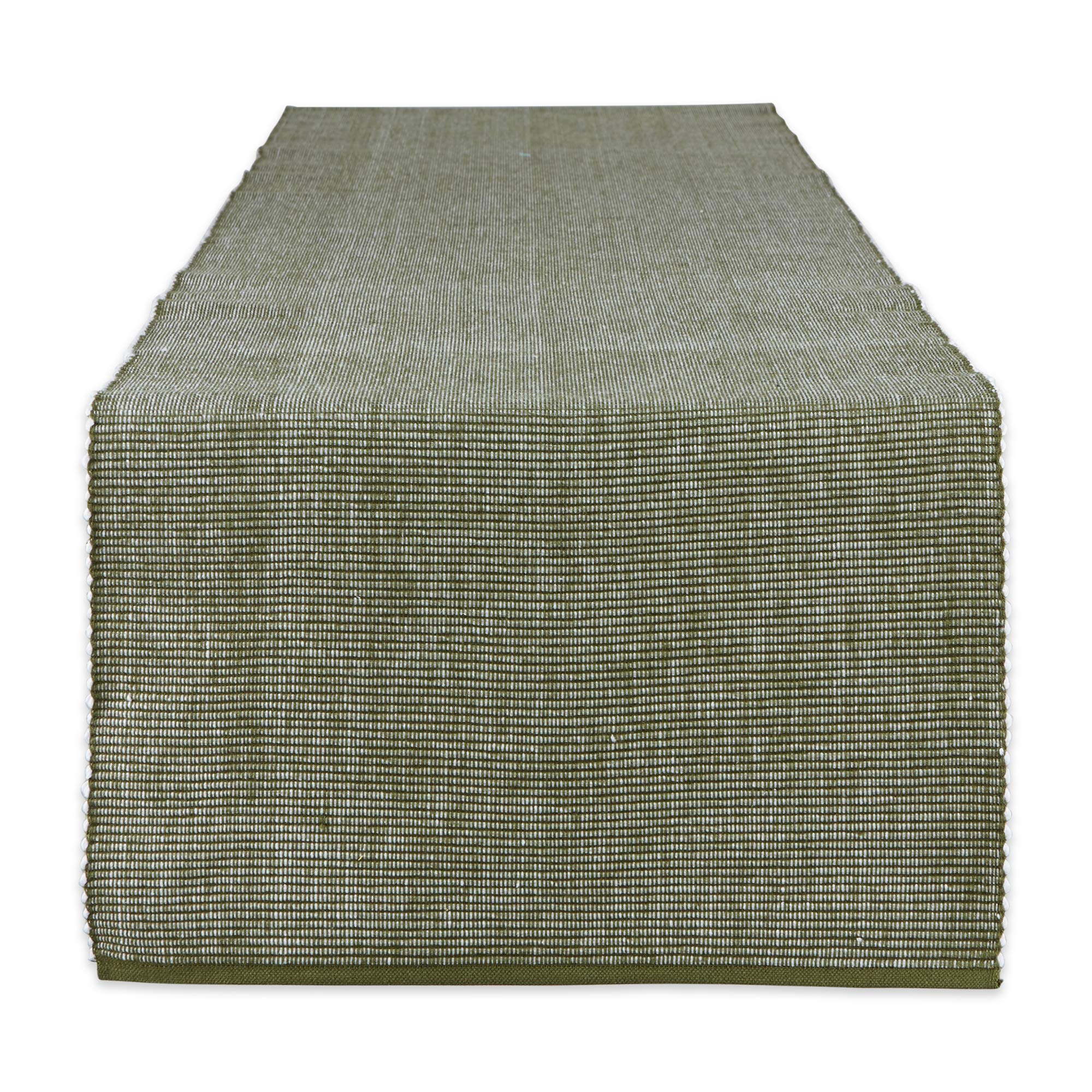 DII Two-Toned Collection Tabletop, Tablerunner, 13x108, Sage