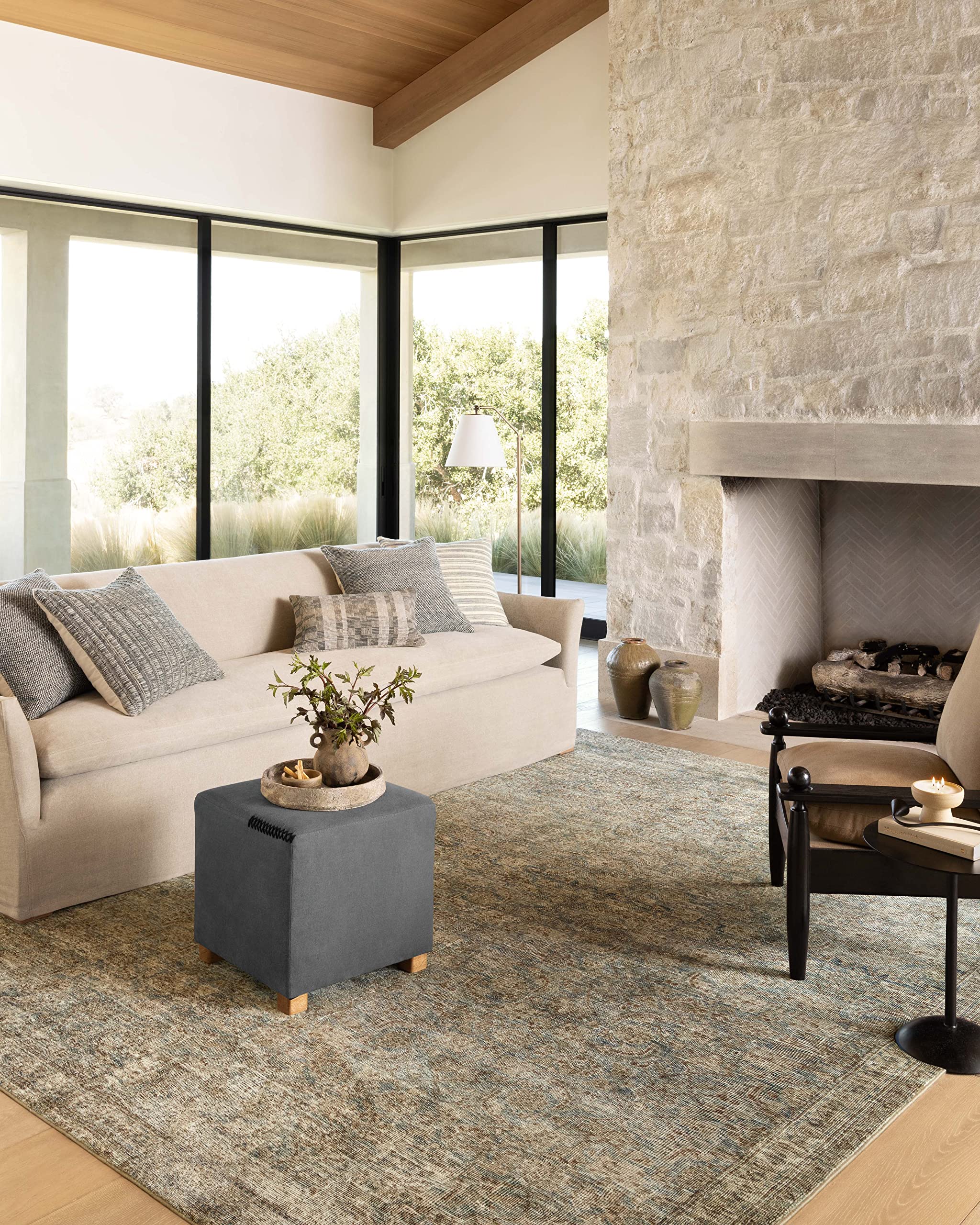 Loloi Amber Lewis x Morgan Sea/Sage 2-3 x 7-6 Runner Rug
