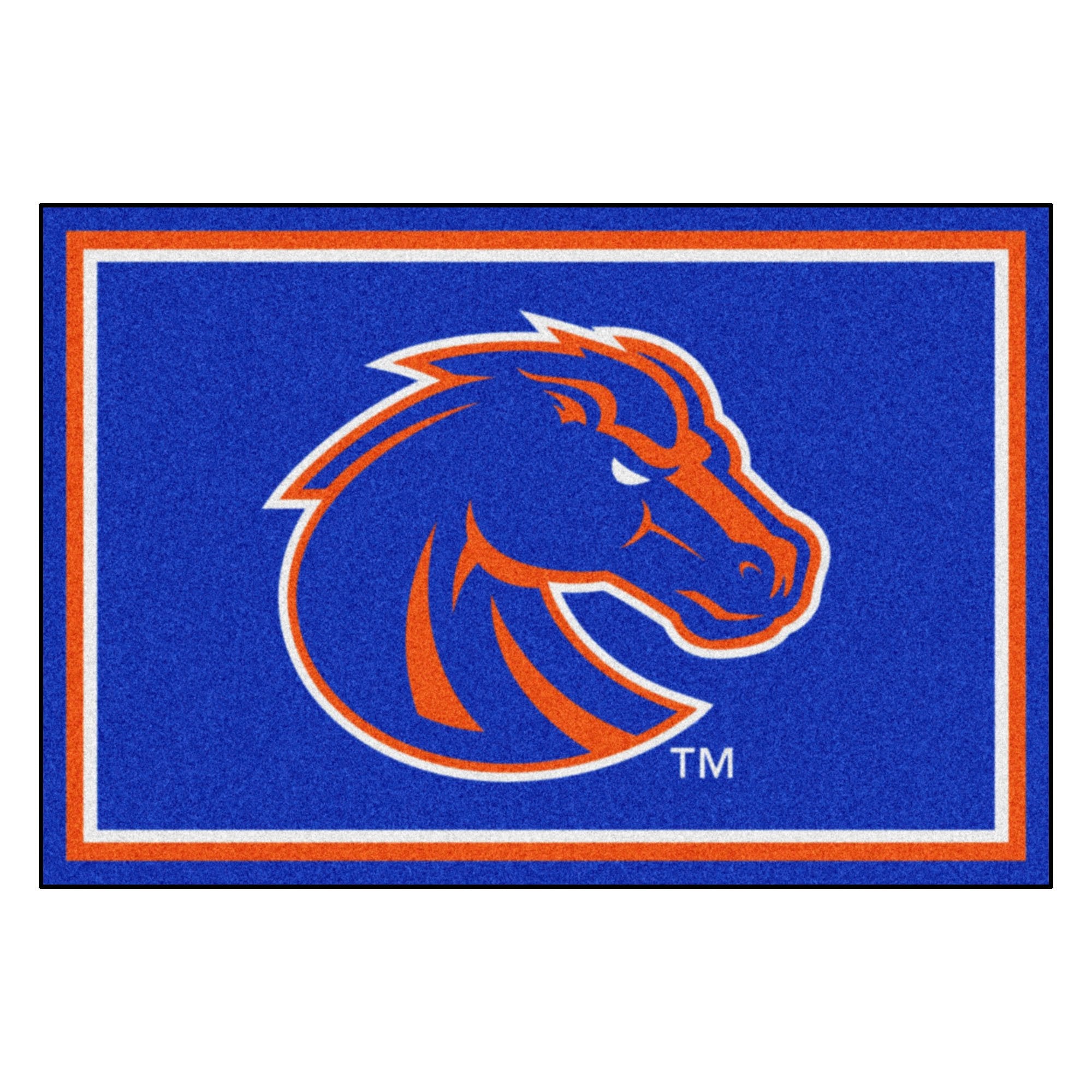 Boise State University 5ft. x 8 ft. Plush Area Rug