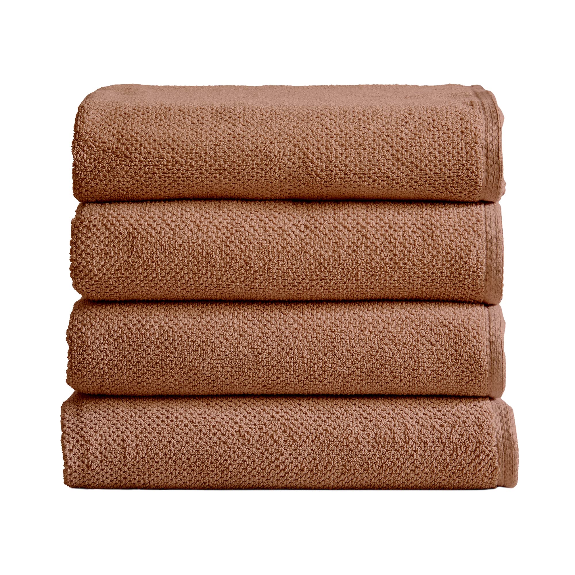 Great Bay Home 100% Cotton Quick-Dry Bath Towel Set (30 X 52 Inches) Highly Absorbent, Textured Popcorn Weave Bath Towels. Acaci