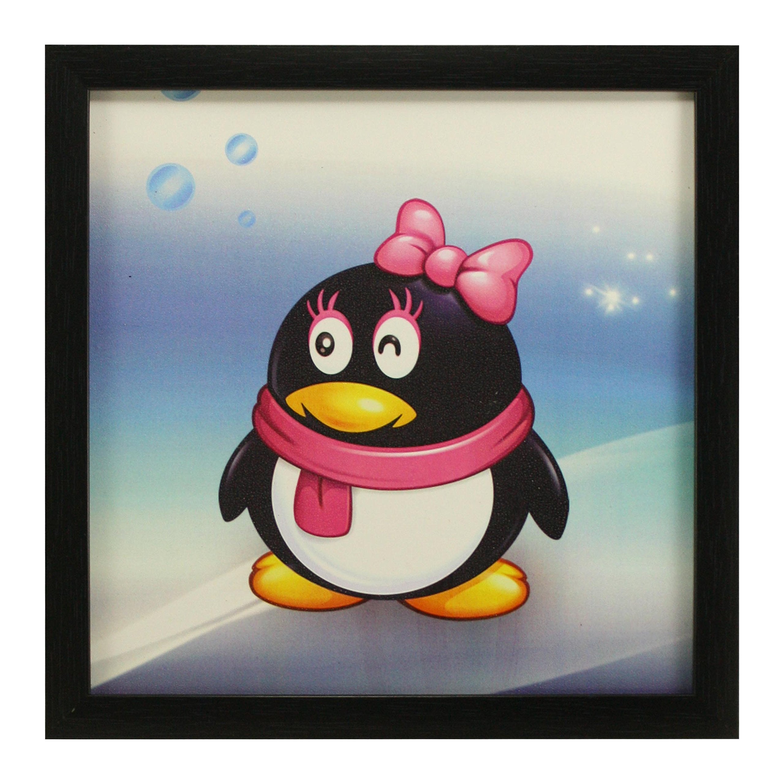 Indianara 3 Piece Set of Framed Wall Hanging Kids Room Decor (1031) Art Prints 8.7 INCH X 8.7 INCH Without Glass