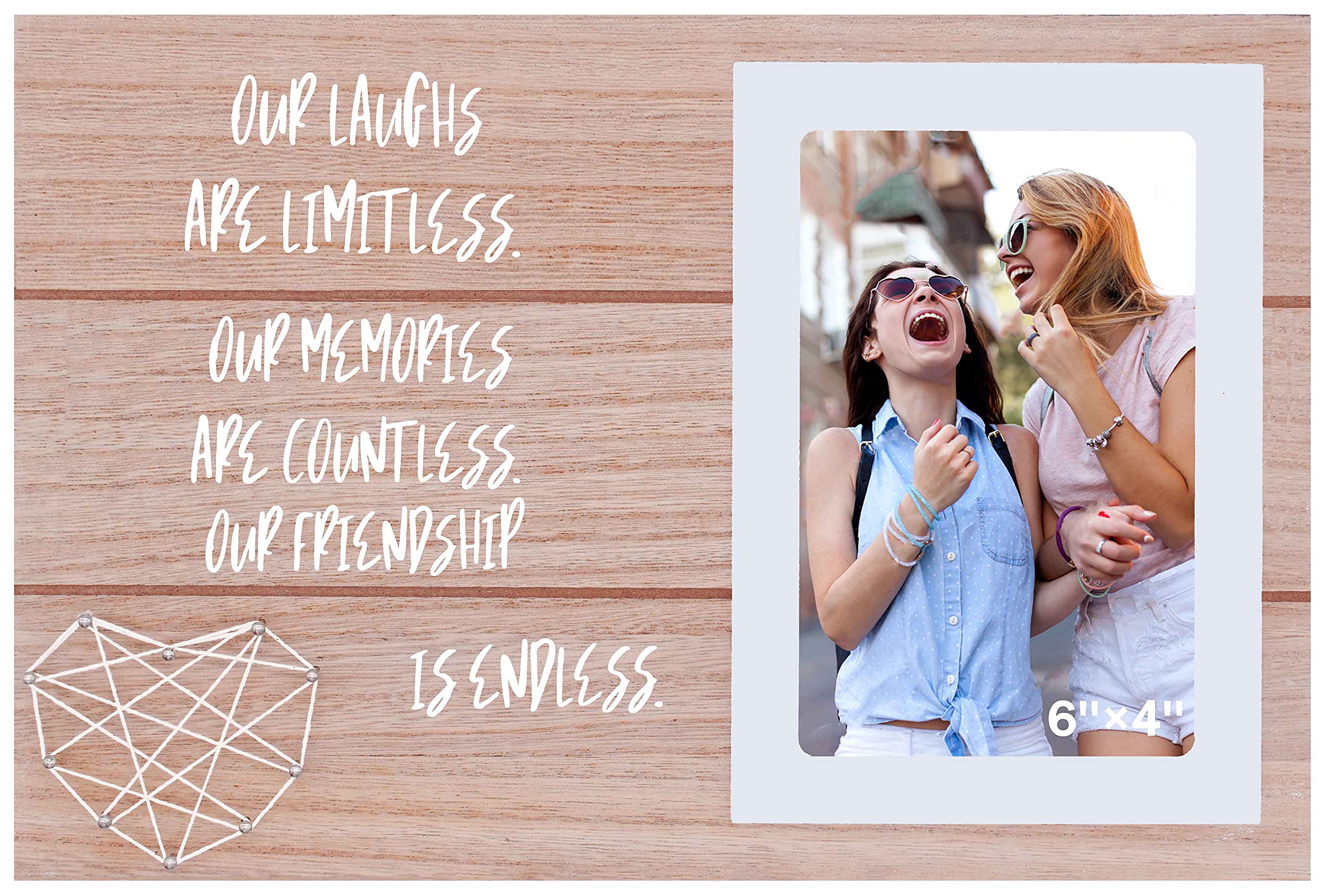 Best Friends Gift,Soul Sister Gift,BFF,Bestie Gift-Our Laughs Are Limitless-Long Distance Friendship Gift-Birthday Gift-Best Fri