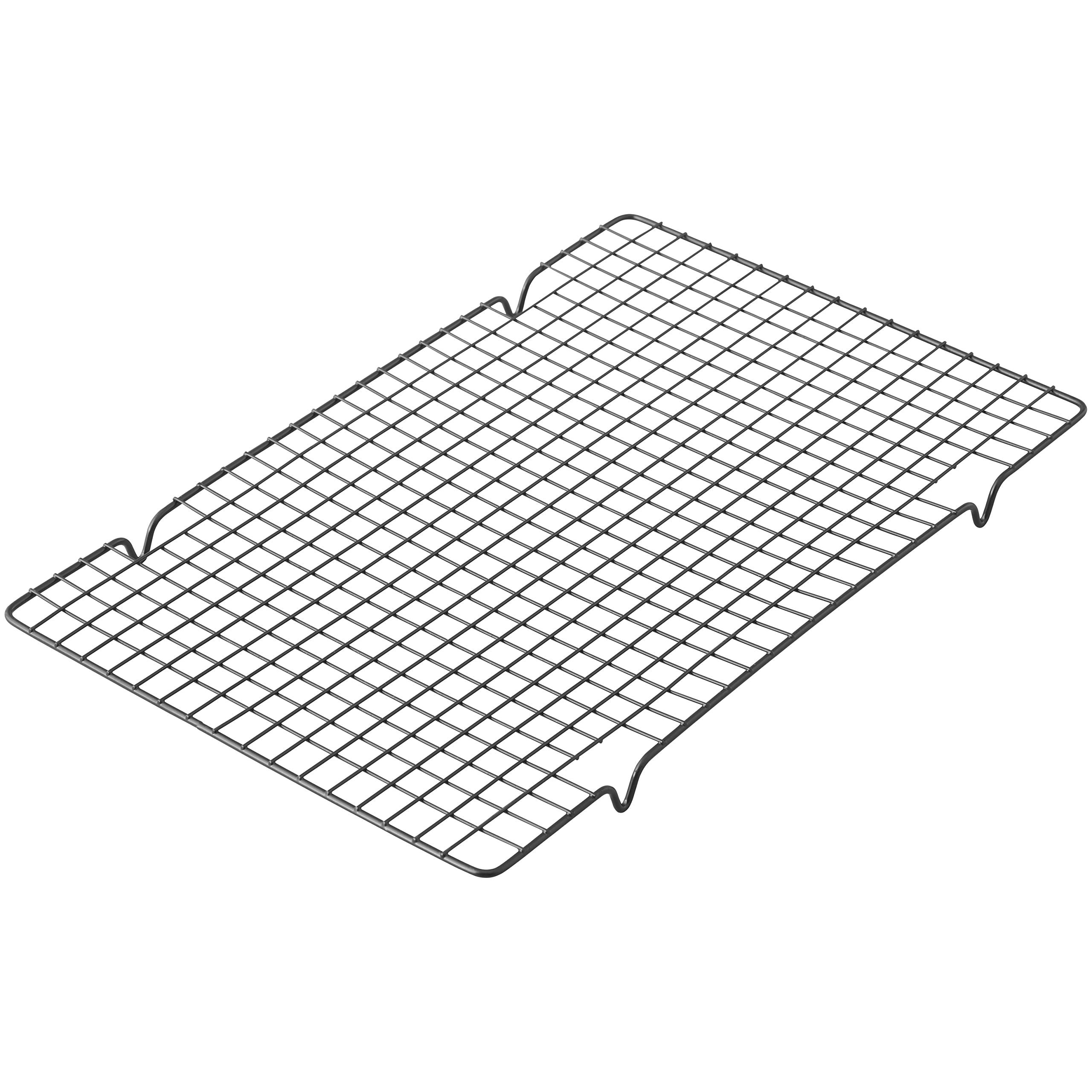 Wilton Recipe Right 16 Inch X 10 Inch Non-Stick Cooling Grid, Black
