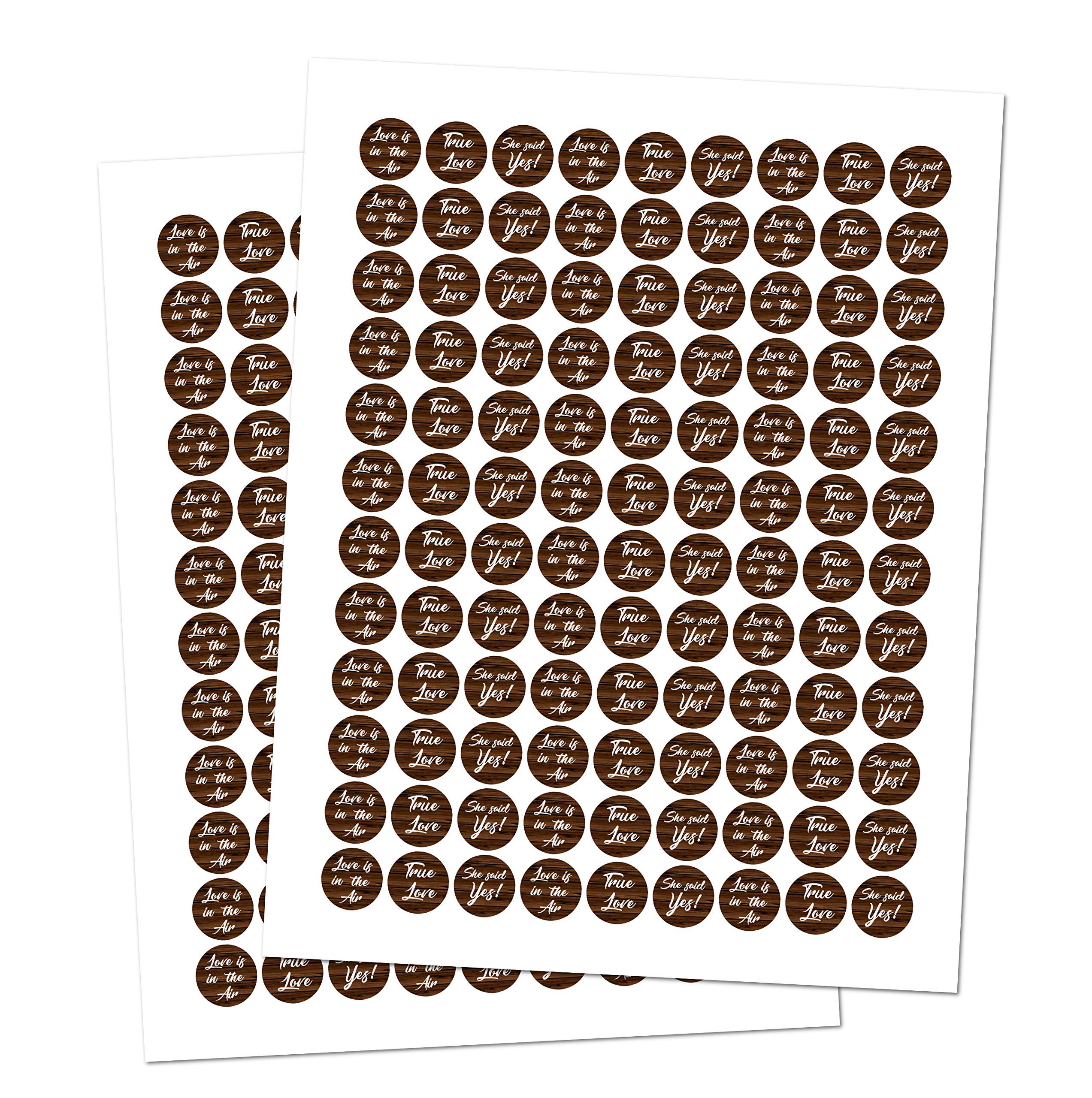 216 Rustic Theme Kisses Stickers for Bridal Shower  Wedding  Bachelorette Party  Bride to Be Hershey Kisses Stickers  Chocolate Drops Labels Stickers for Engagement Party  Hershey's Party Favors