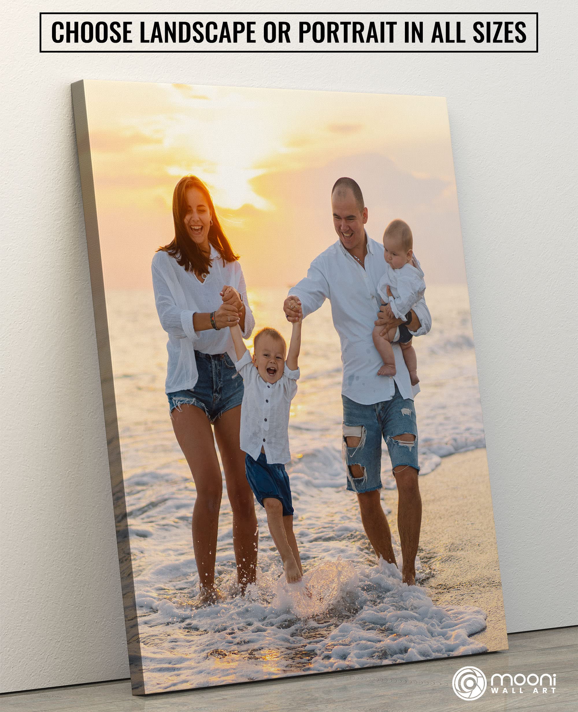 Specialists In Custom Canvas Prints With Your Photos (12'' X 18'') Personalized Photos Prints - Specialists In Order Photo Print