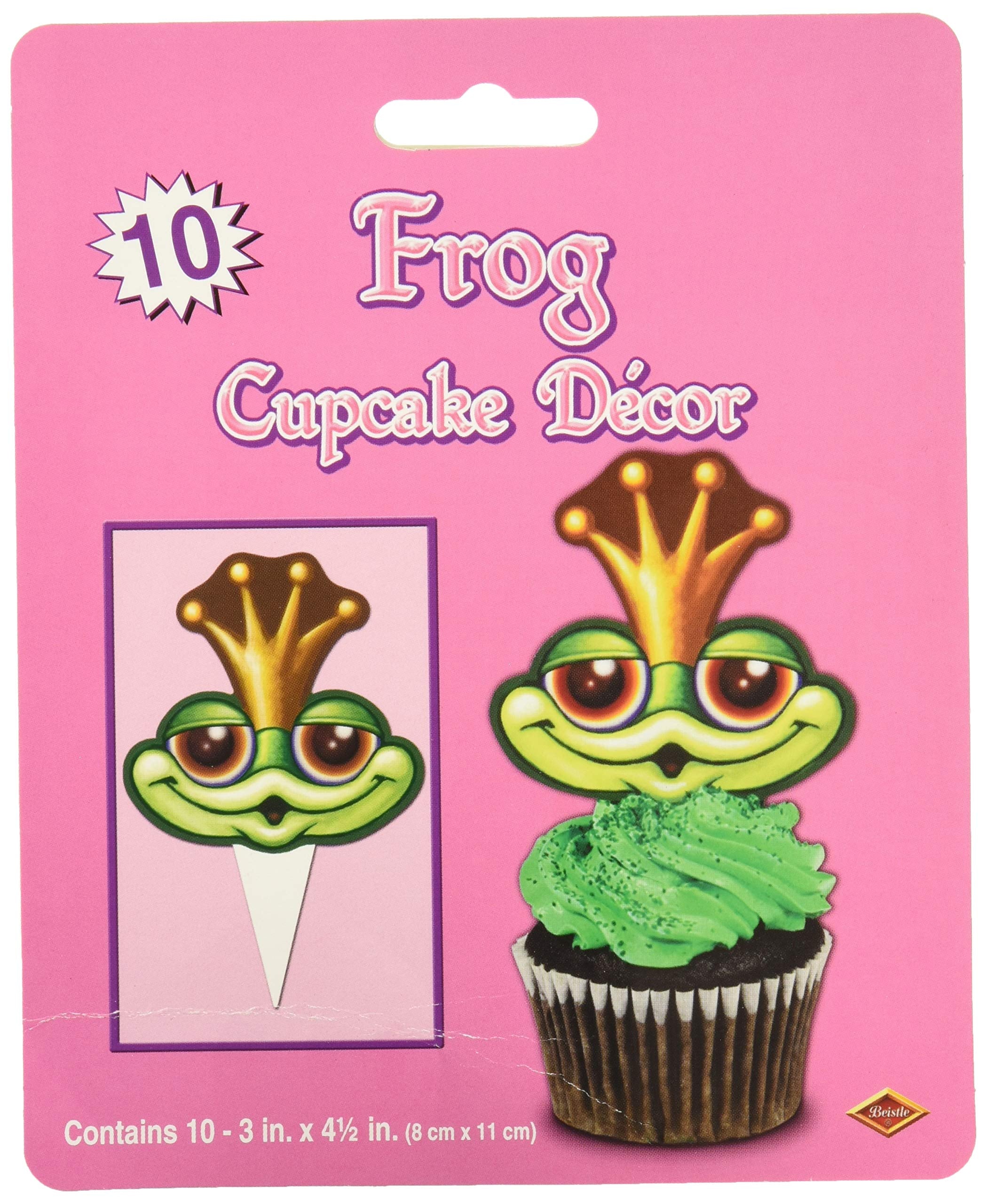 Beistle Frog Cupcake Picks
