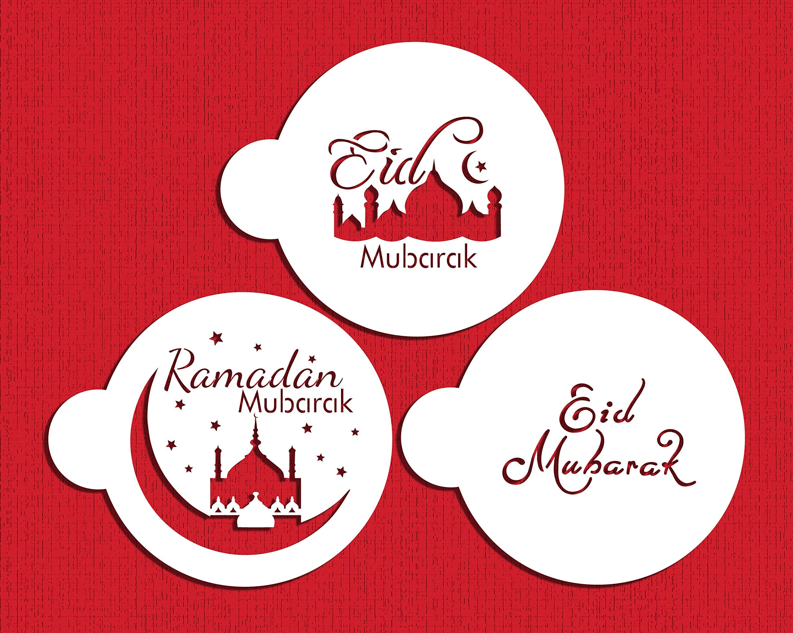 Eid Mubarak Cookie Stencil Set By Designer Stencils