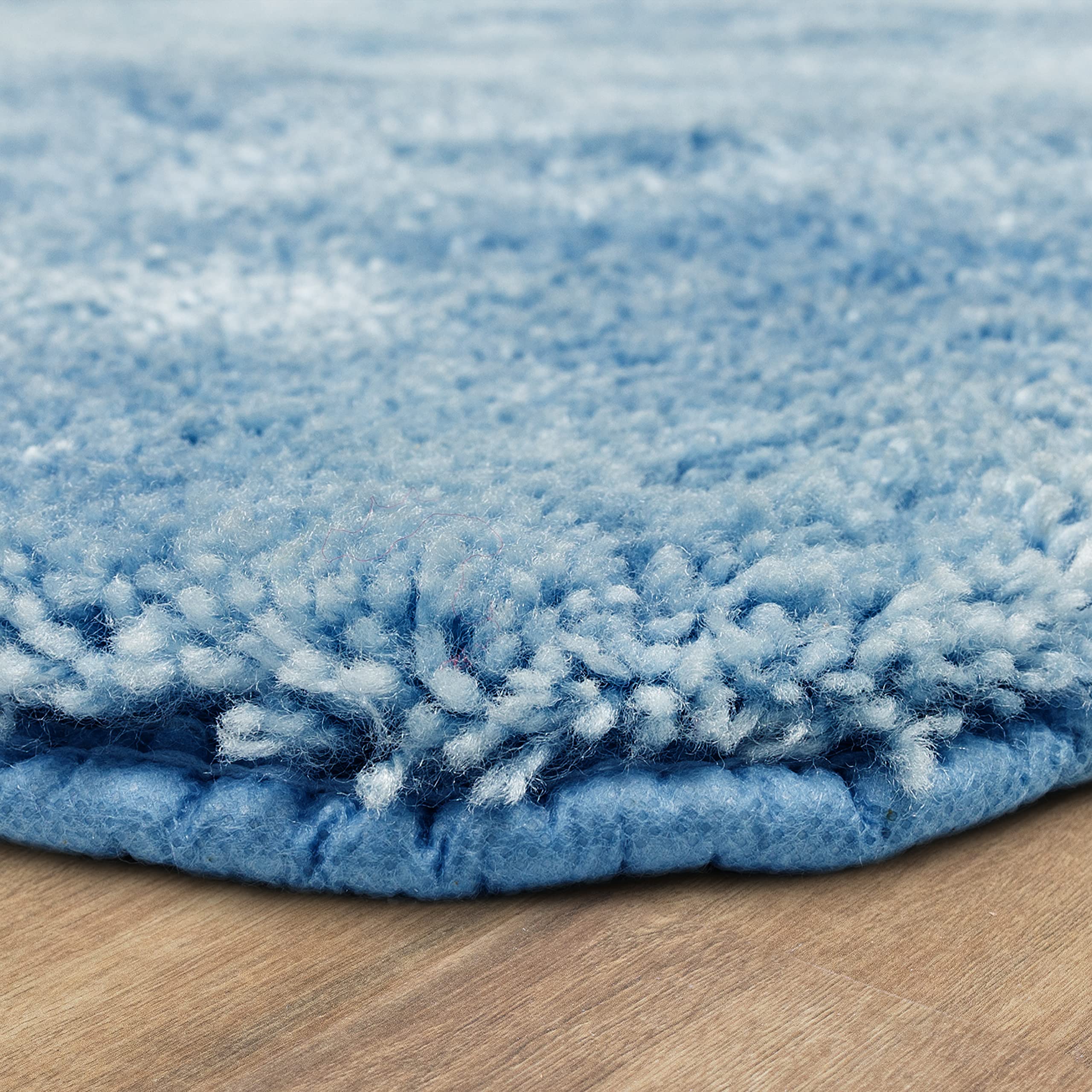 Mohawk Home Machine Washable Royal Bath Mat, Wedgewood Blue (1' 5'' X 2')