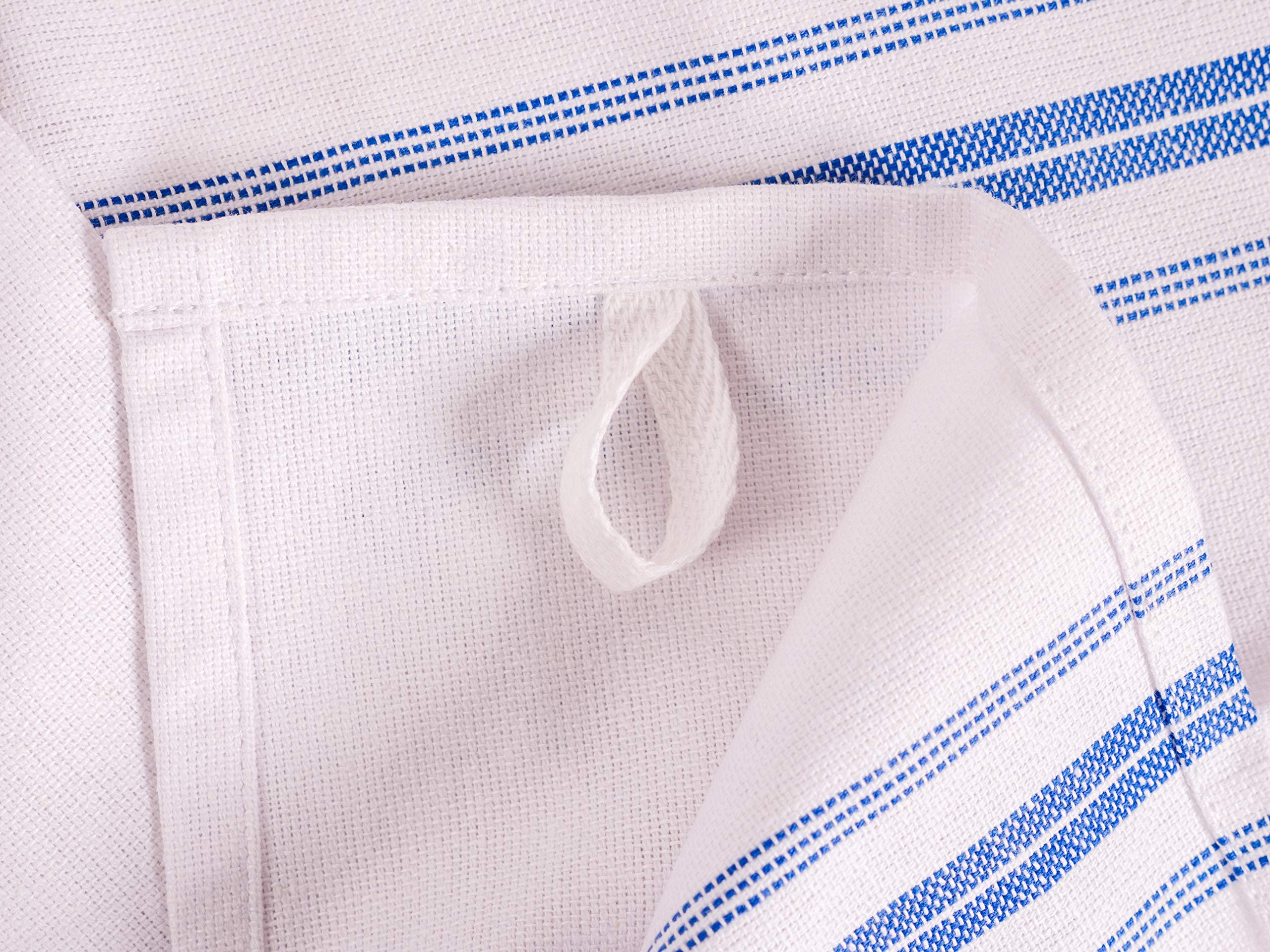 Kaf Home Classic Farmhouse Stripe Kitchen Towels, Pure Cotton Dish Towels, Towel Dish Cloths For Cooking, Cleaning, And Dining,
