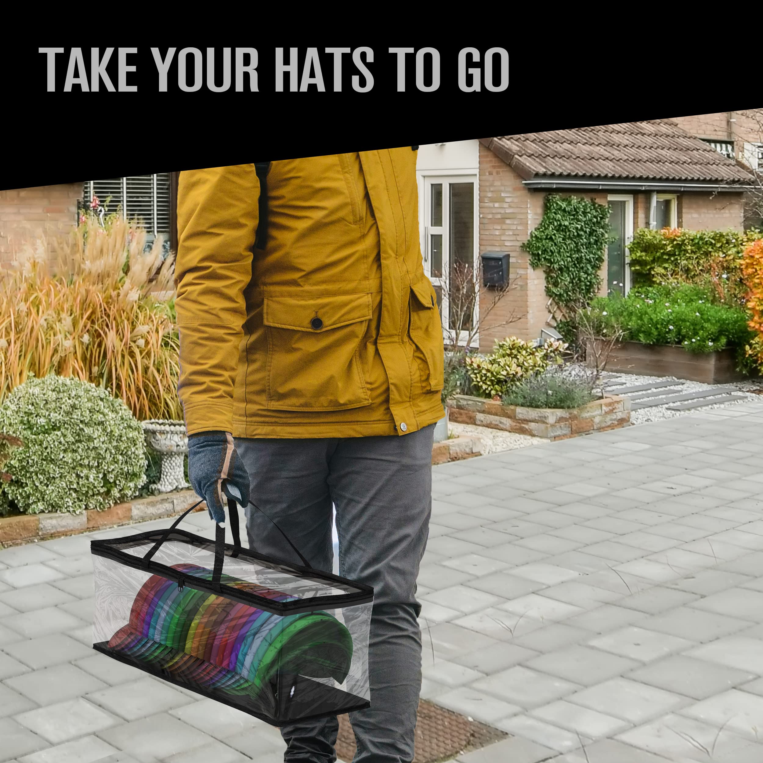 Hat Case, Hat Storage, Hat Organizer, Baseball Cap Organizer, Hat Storage For Baseball Caps, Hat Bag, Baseball Cap Storage, Cap