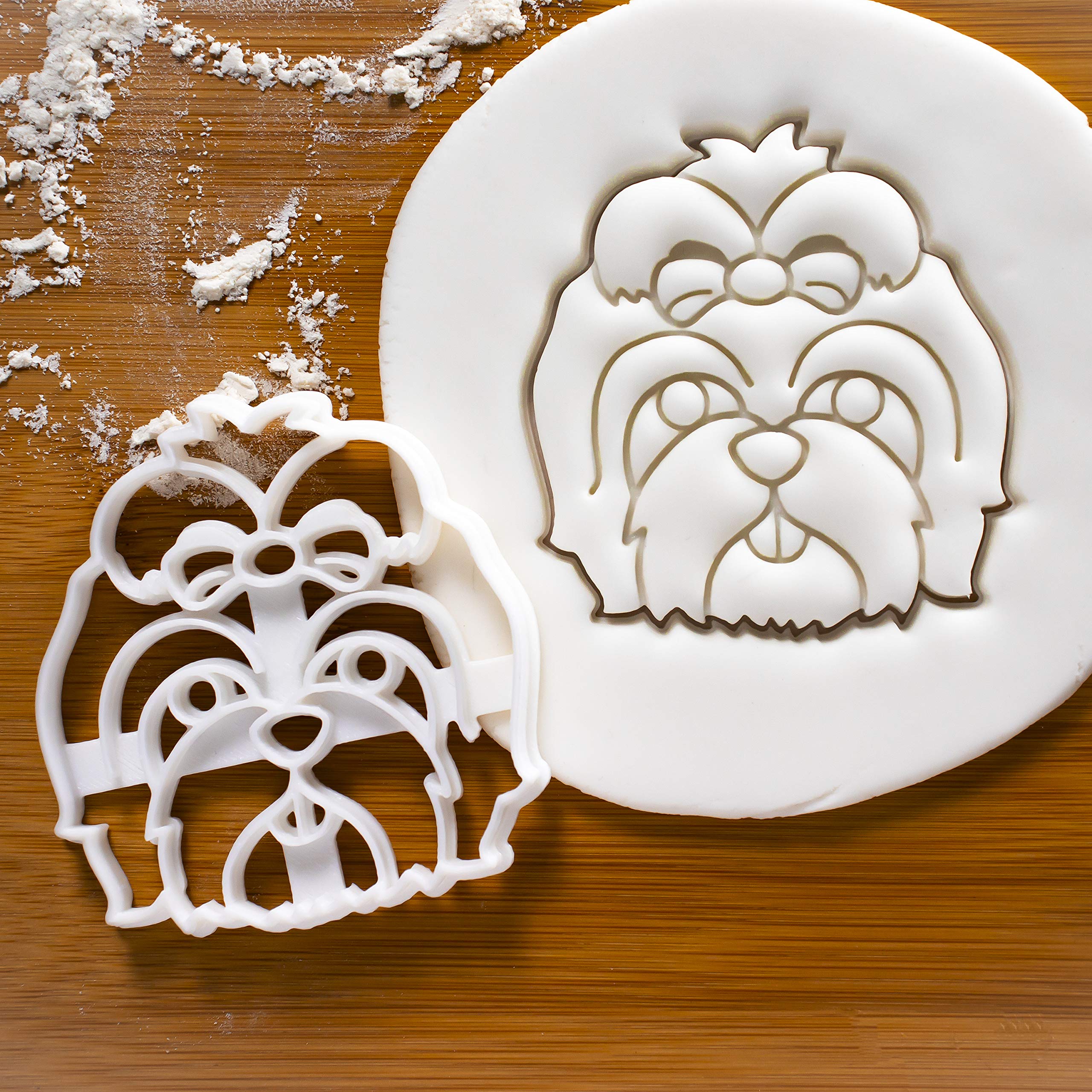 Shih Tzu Face Cookie Cutter, 1 Piece - Bakerlogy