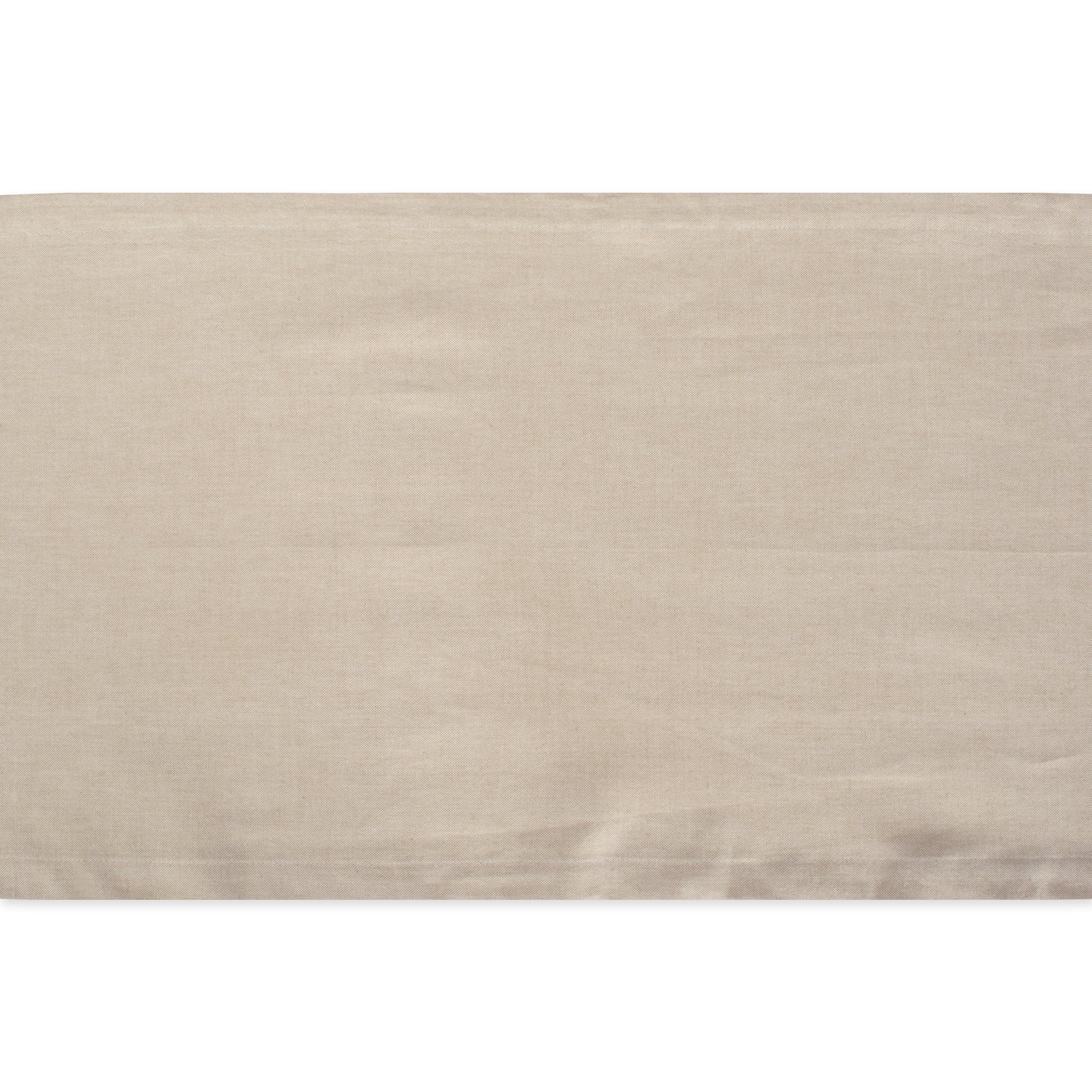 DII Chambray Kitchen  Tabletop Collection  Natural  14x108 Table Runner