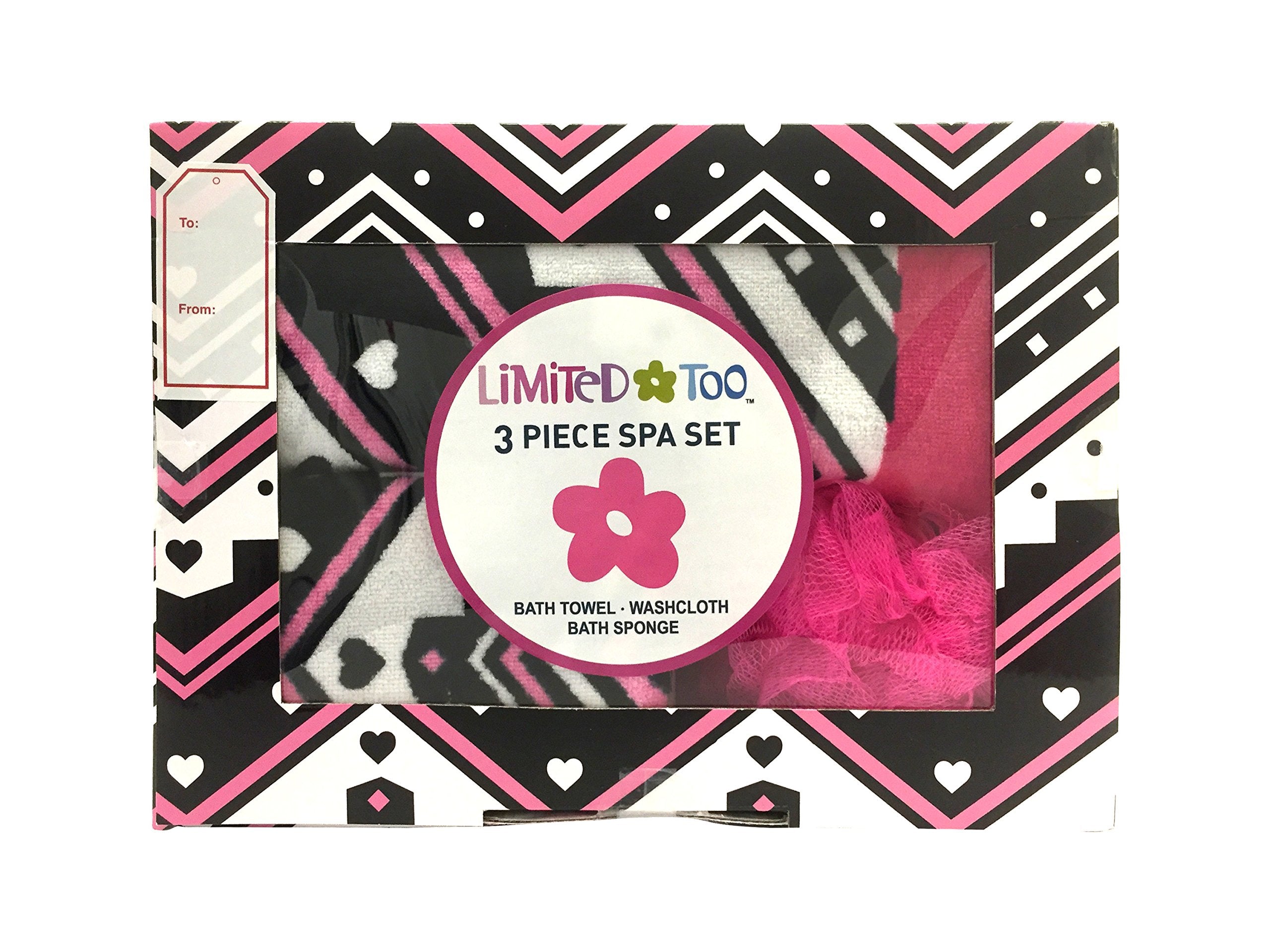 Jay Franco And Sons 3 Piece Limited Too ''Aztec Bold'' Spa/Bath Cotton Gift Set