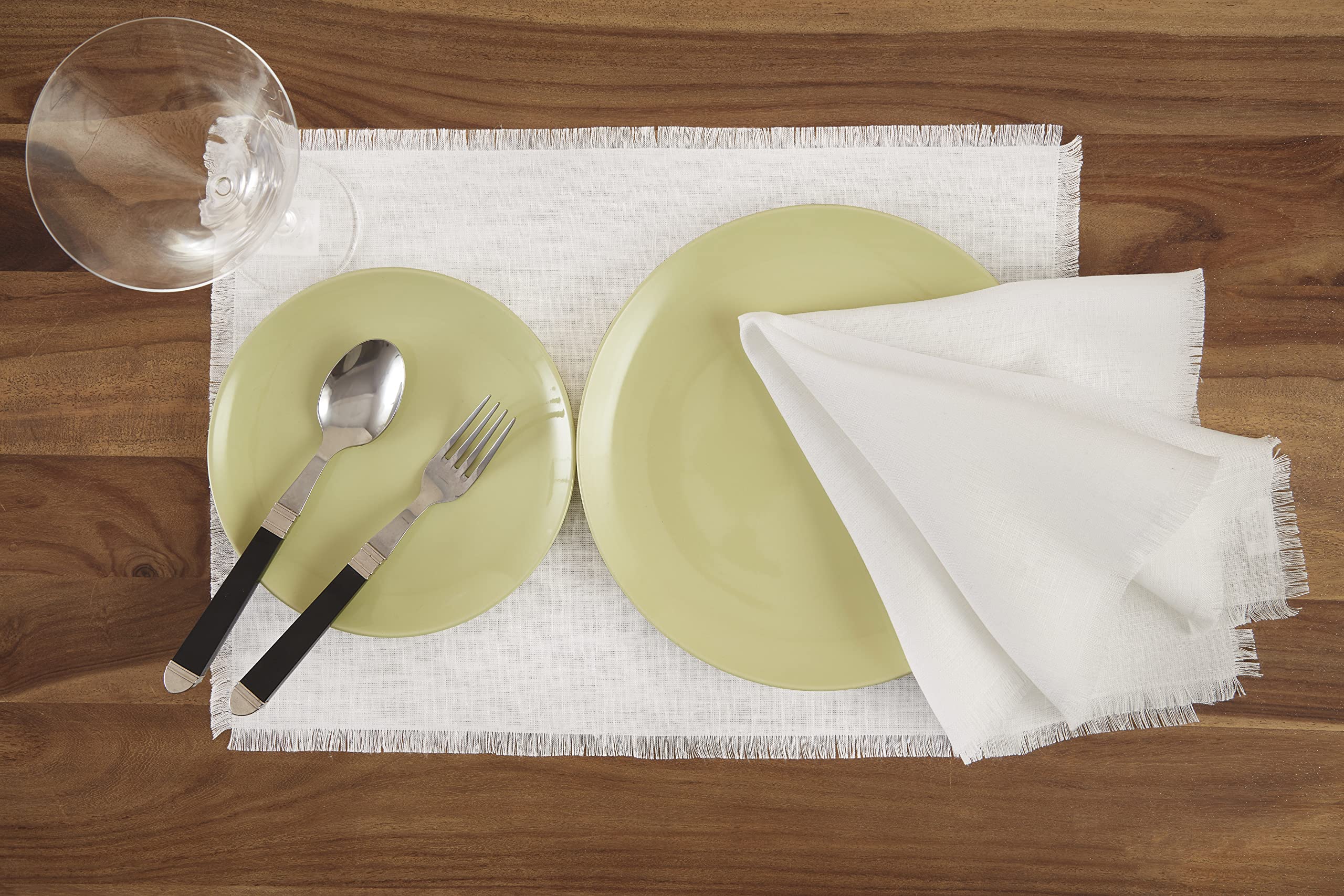 Solino Home Summer Linen Cloth Napkins