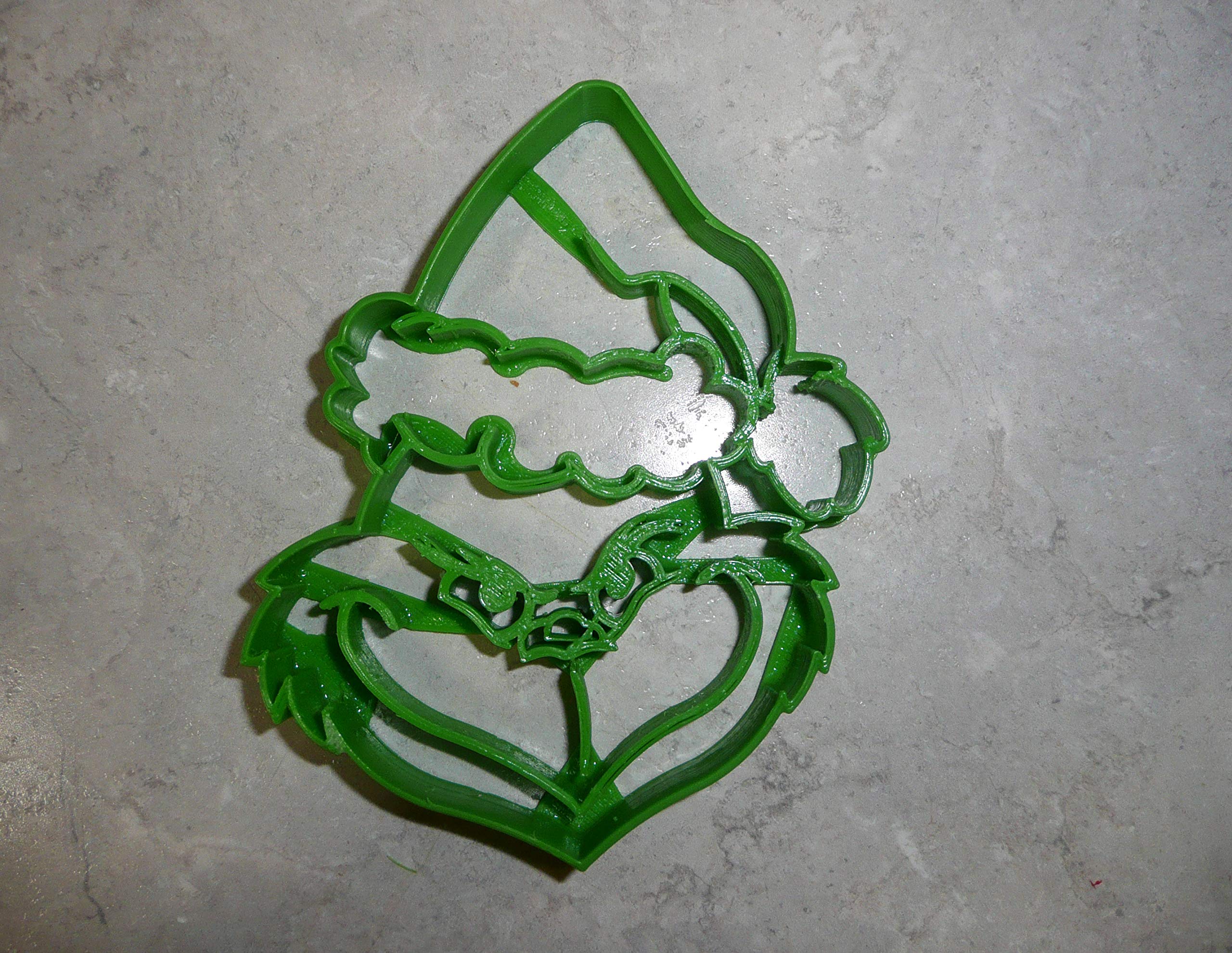 Inspired By Grinch Head Dr Seuss Theme Character Christmas Cookie Cutter Made In Usa Pr682