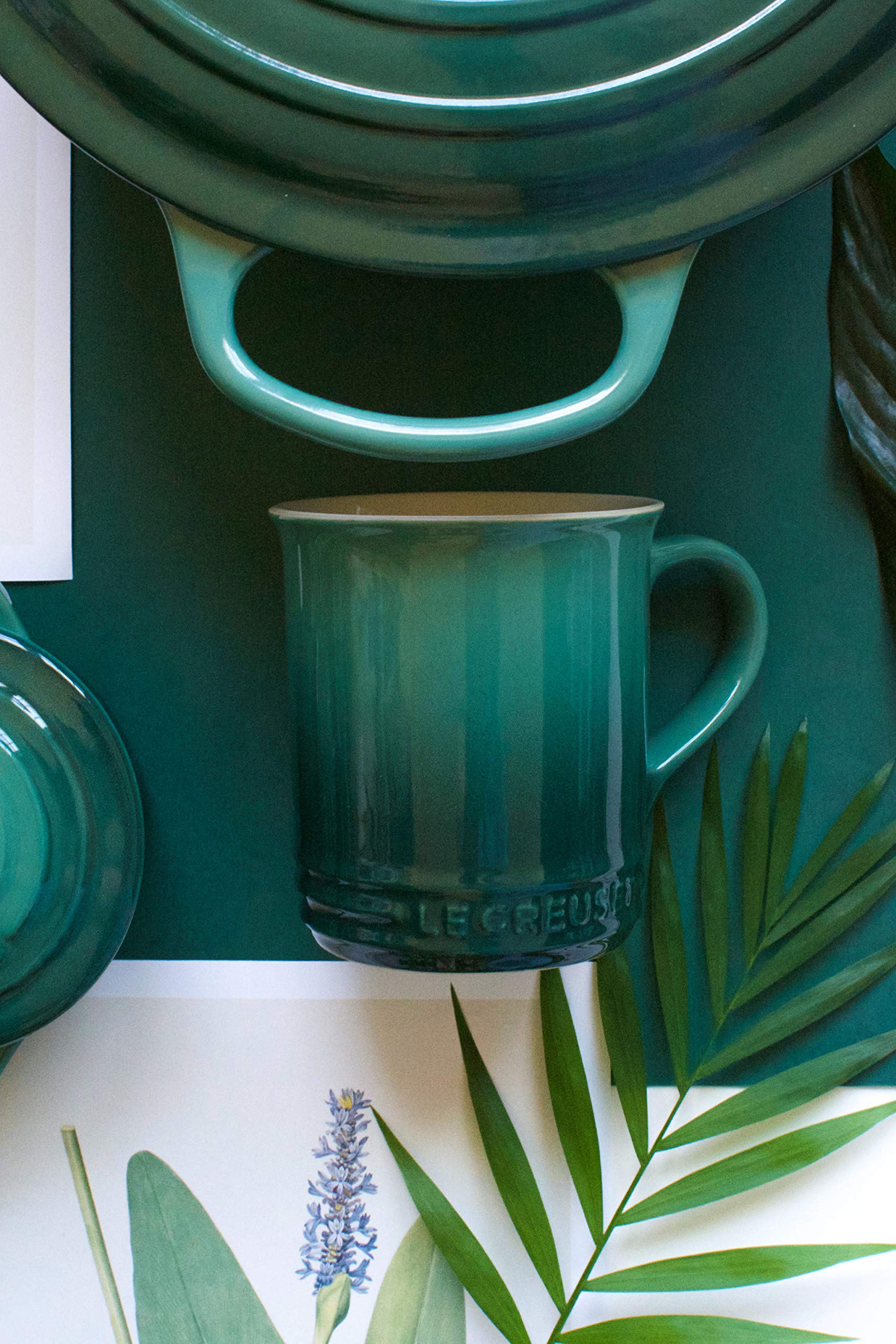 Le Creuset Stoneware Vancouver Mug, 14 Oz., Artichaut